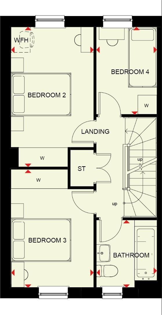 20, Bonville Row, Middlesbrough floorplan