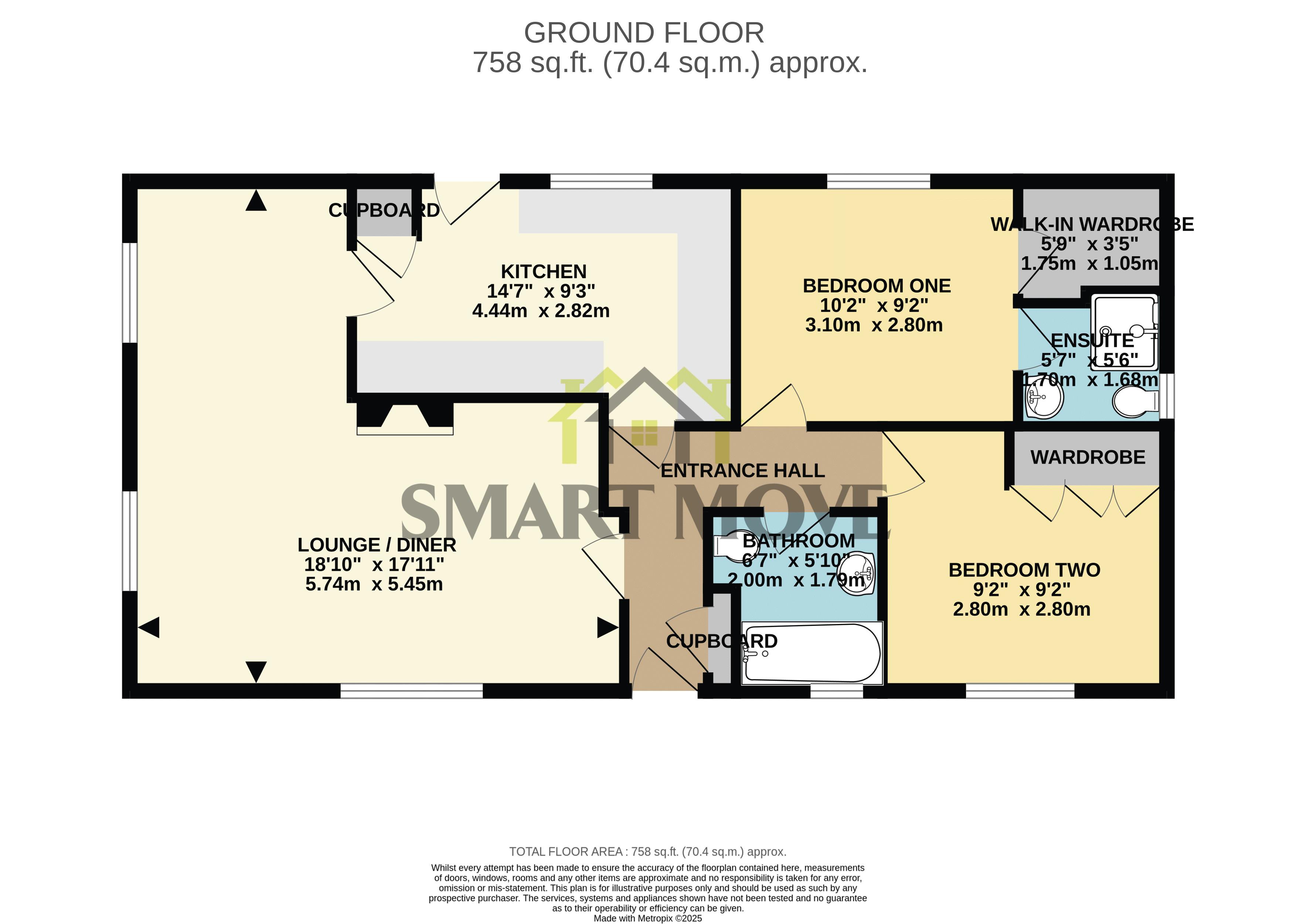16, Meadow Park, Plox Brow, Preston floorplan