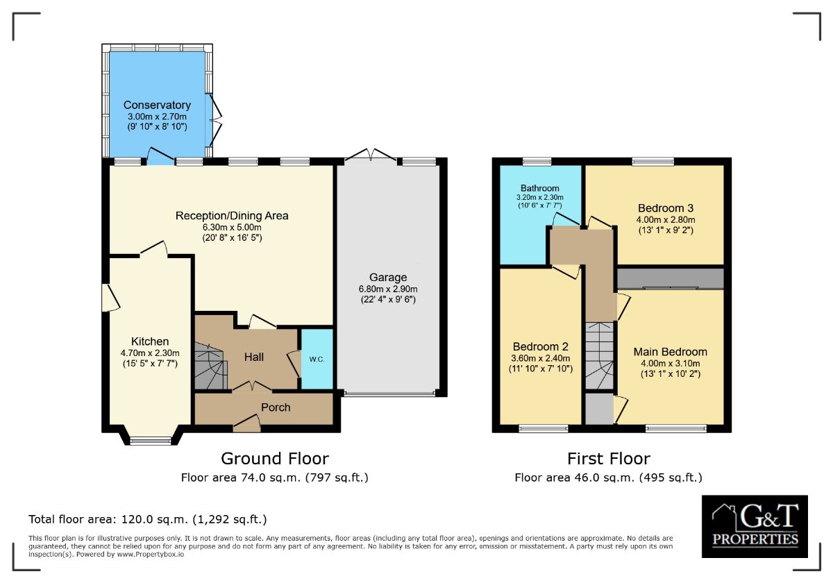 1 Hopyard Close, Dudley floorplan