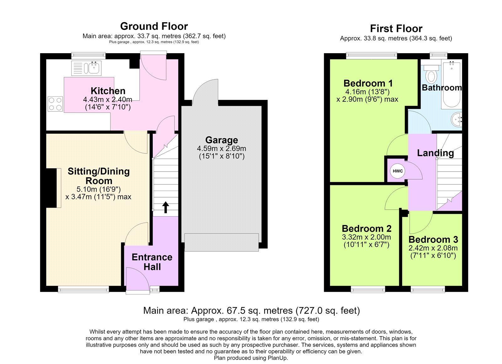 11, Wheelers Walk, Gloucestershire floorplan