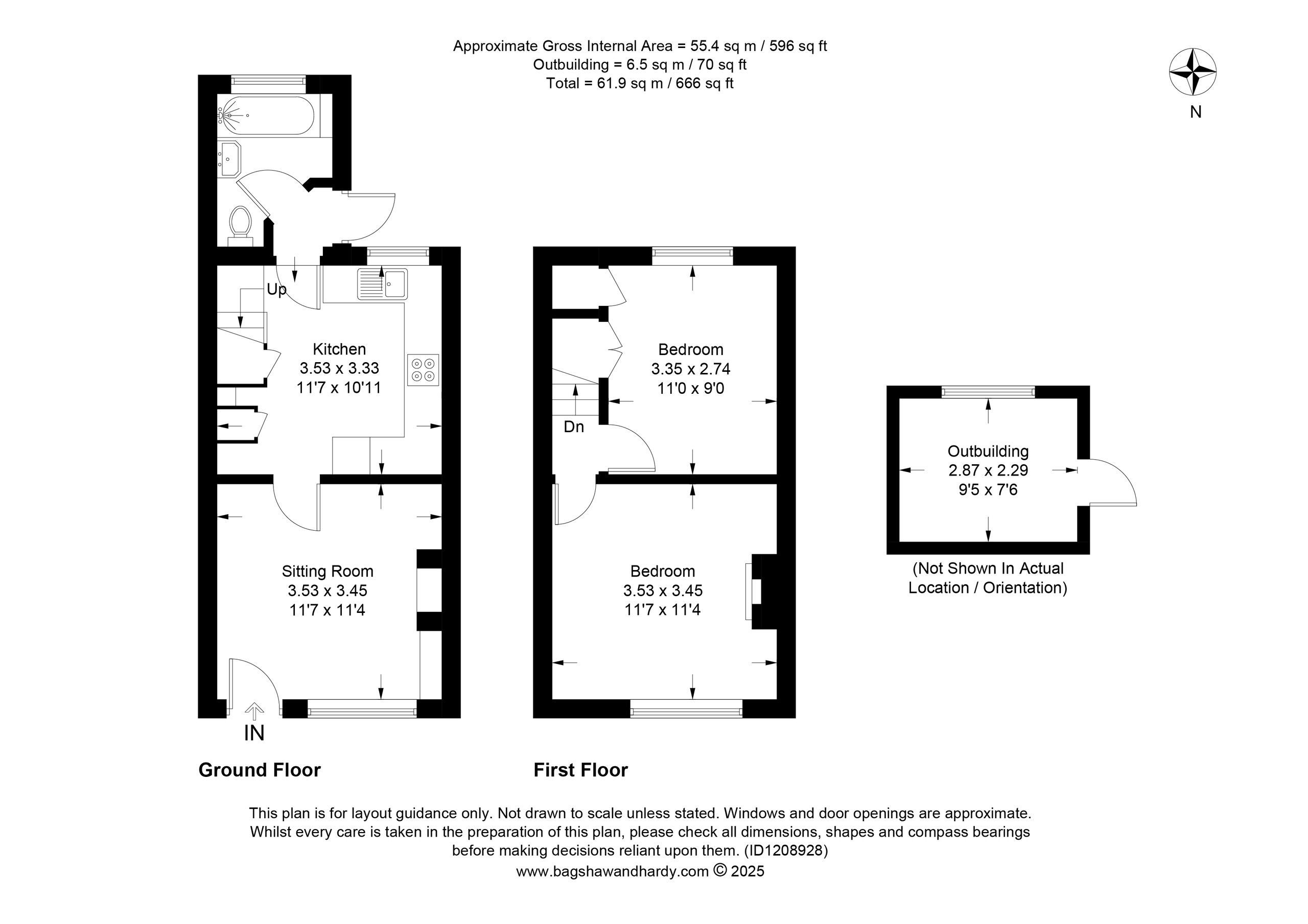23 Sunnyside, Edenbridge floorplan