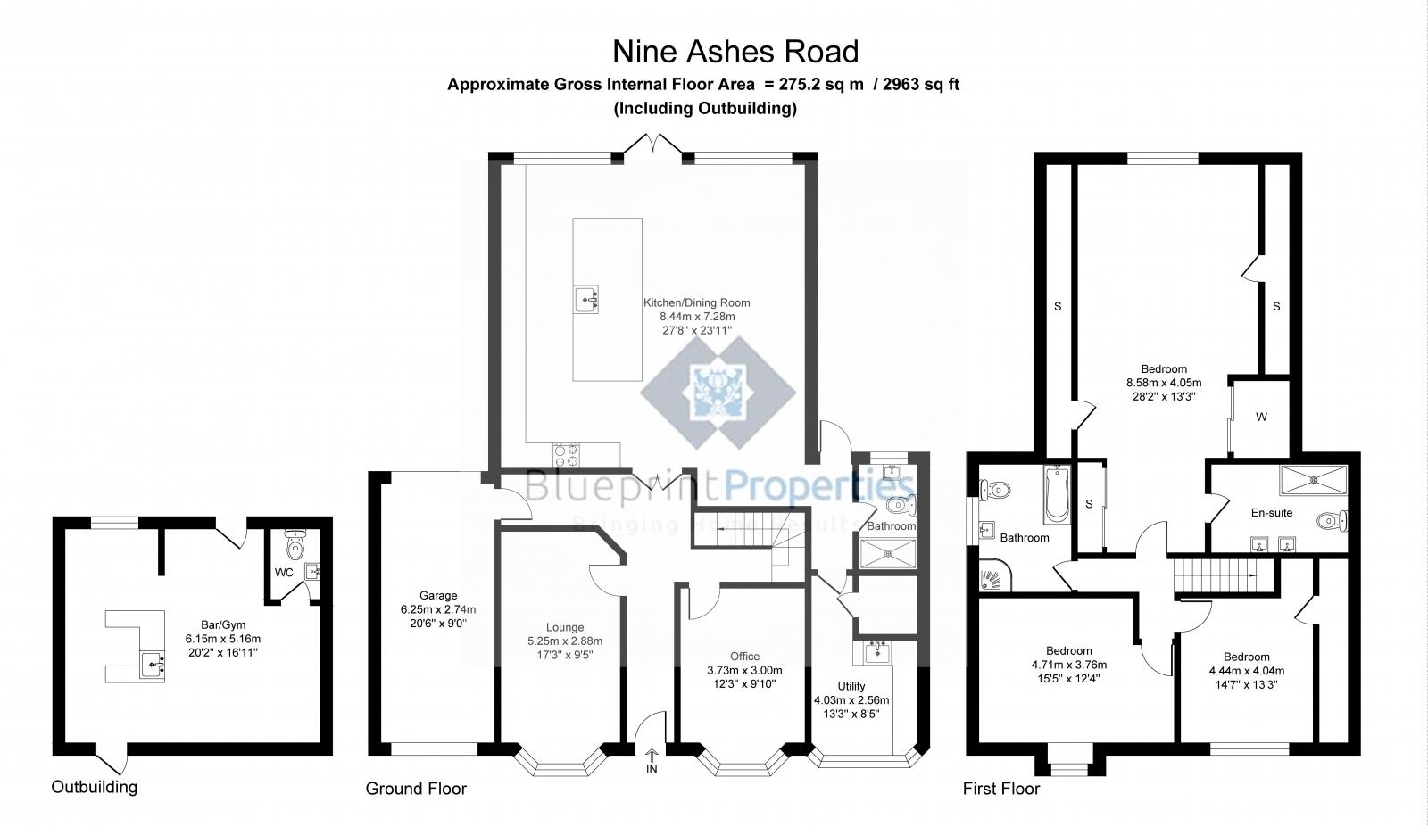 172, Nine Ashes Road, Ingatestone floorplan