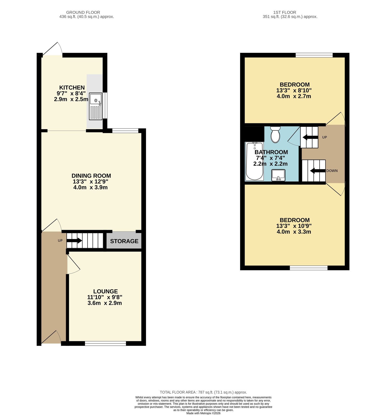 8, Langthorne Street, Manchester floorplan