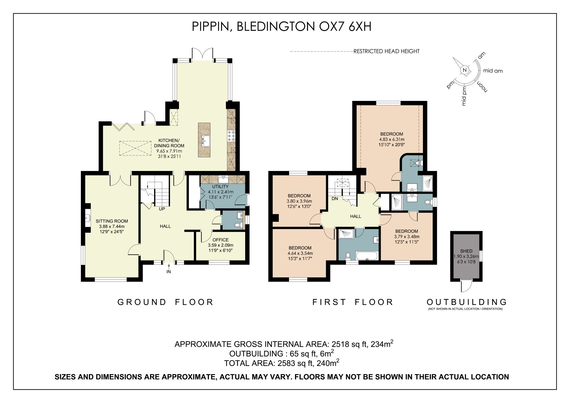 Pippin Stow Road, Chipping Norton floorplan
