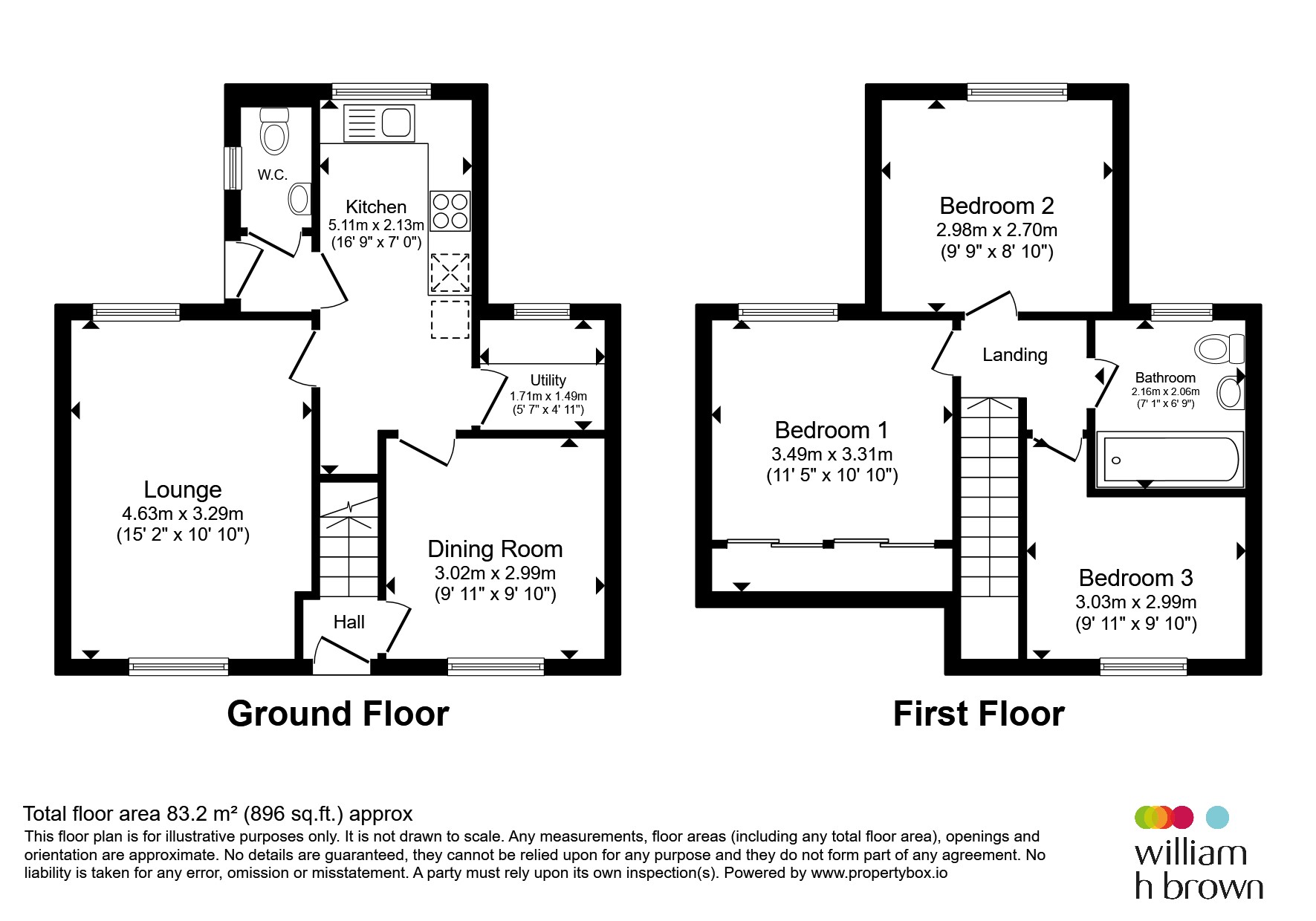 Haigh Crescent, Stainforth, Doncaster floorplan