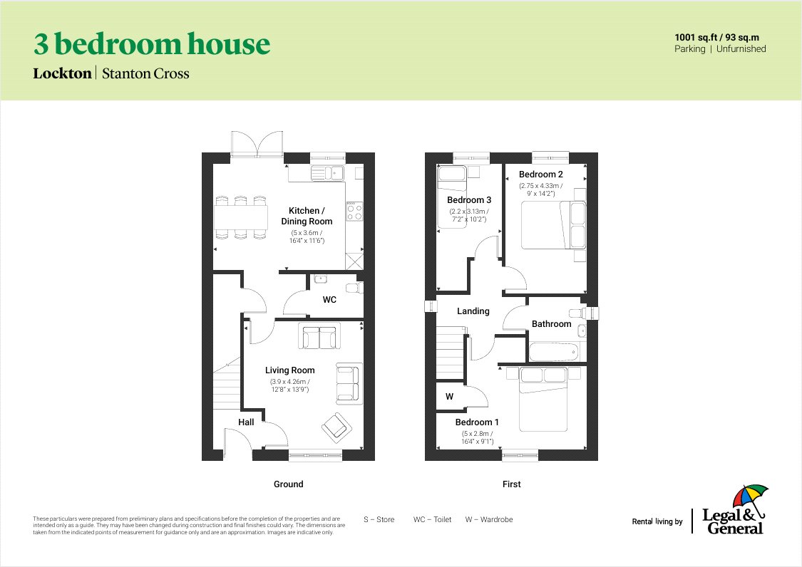 8, Wheatsheaf Close, Northamptonshire floorplan