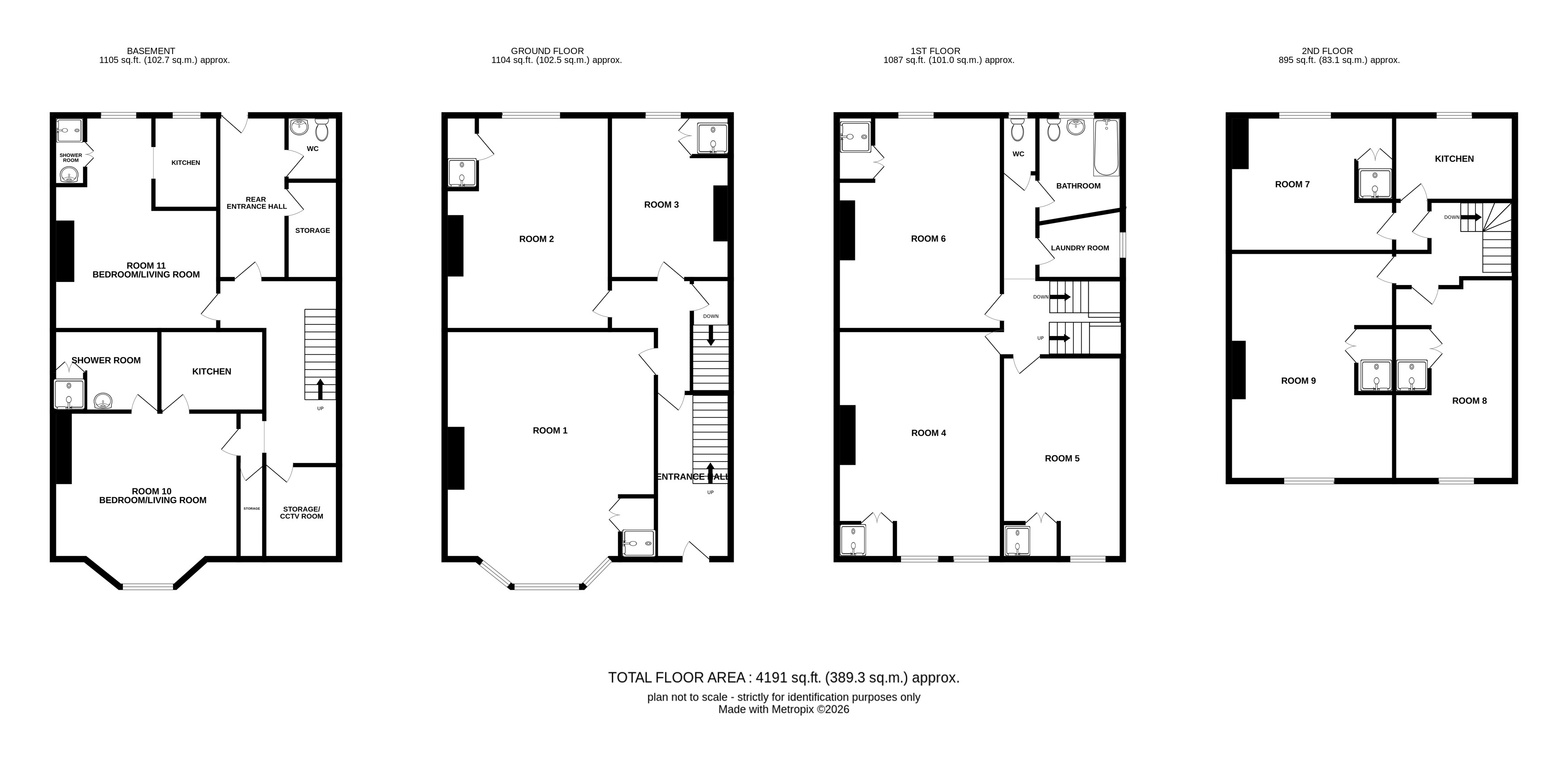 1, St. Martins Terrace, West Yorkshire floorplan