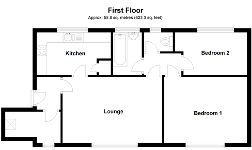 2 Bedrooms Flat for sale in Okehampton Crescent, Welling, Kent DA16