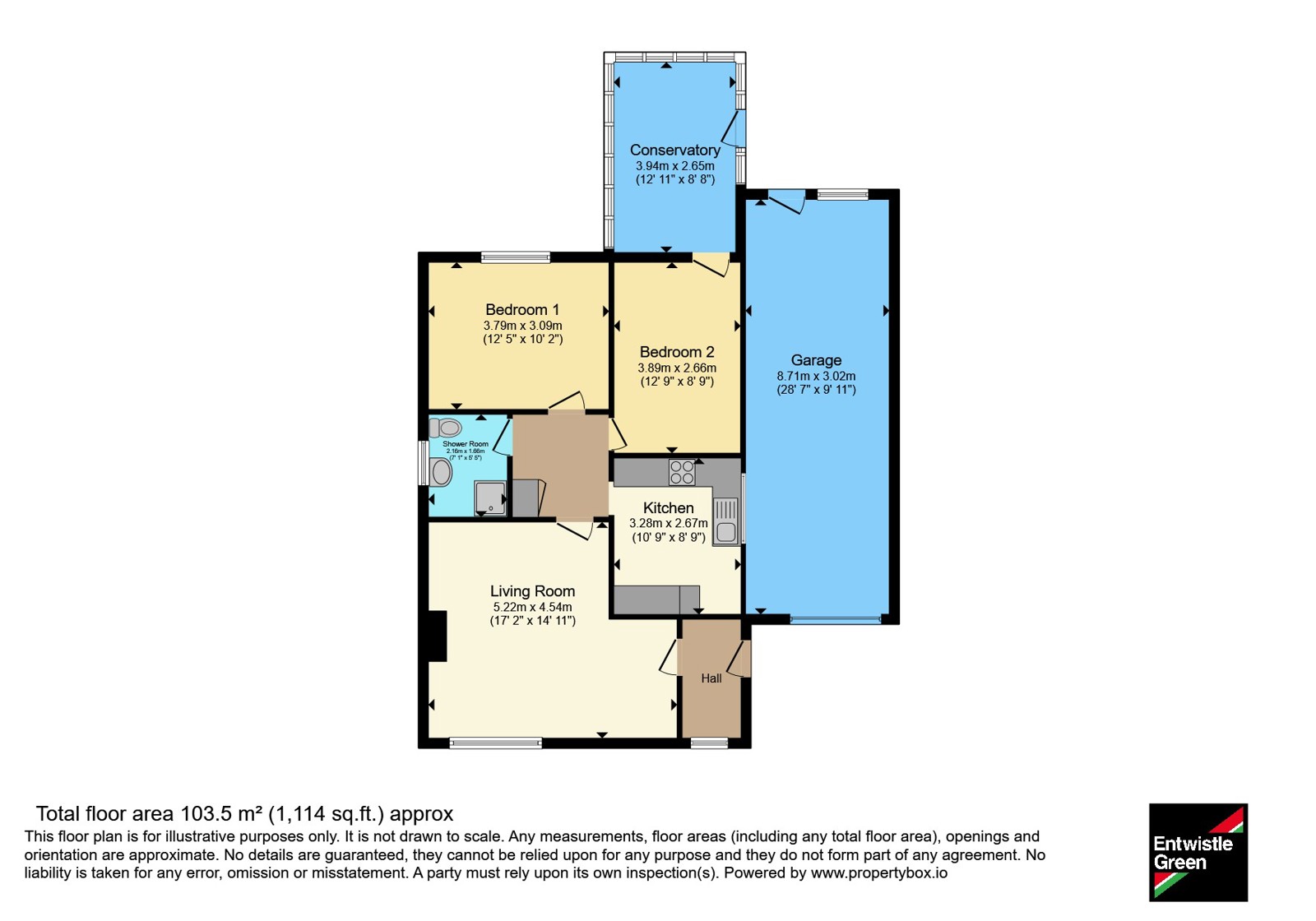 Hunters Drive, Lancashire floorplan