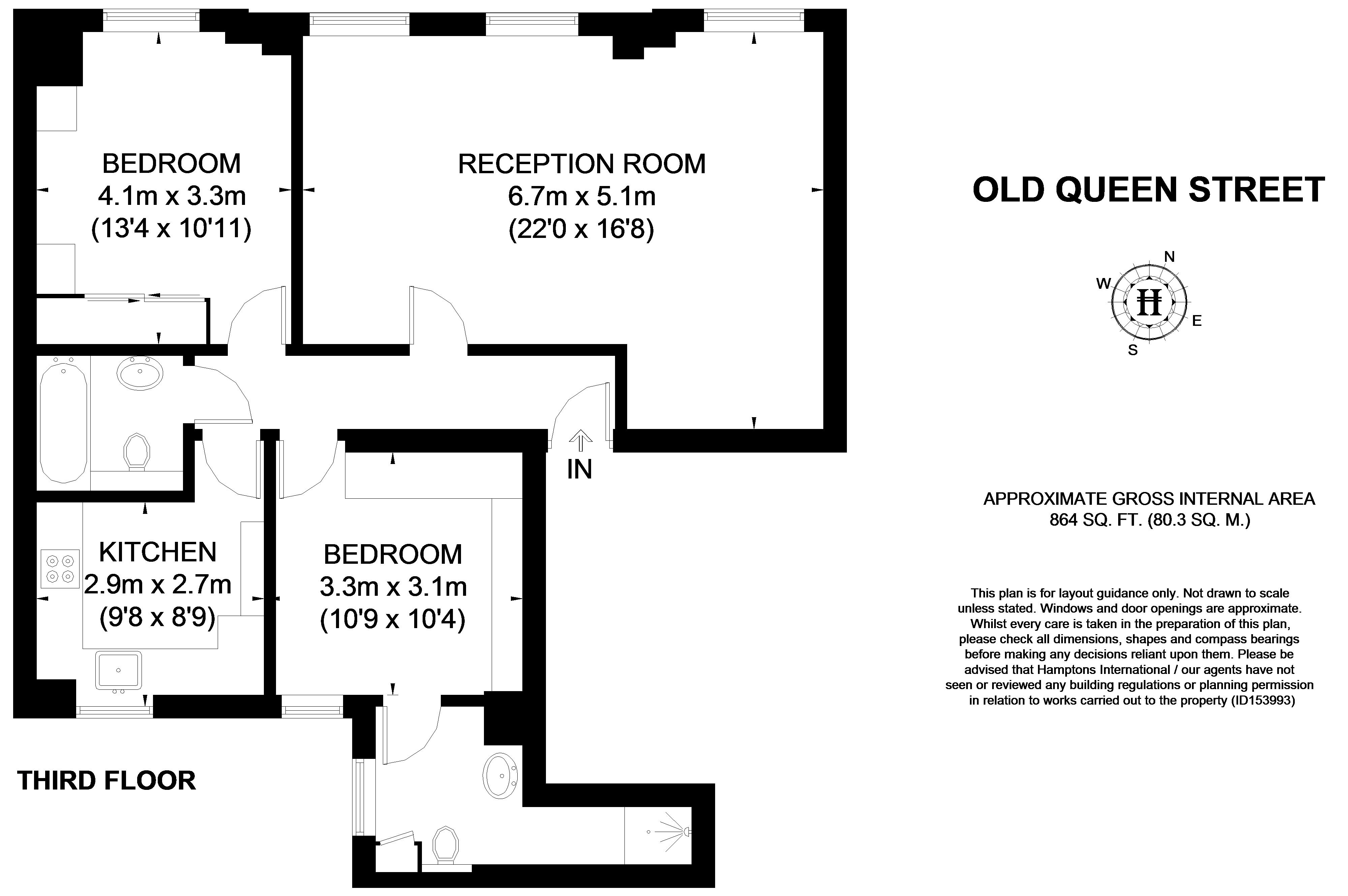 2 Bedrooms Flat to rent in Old Queen Street, London SW1H