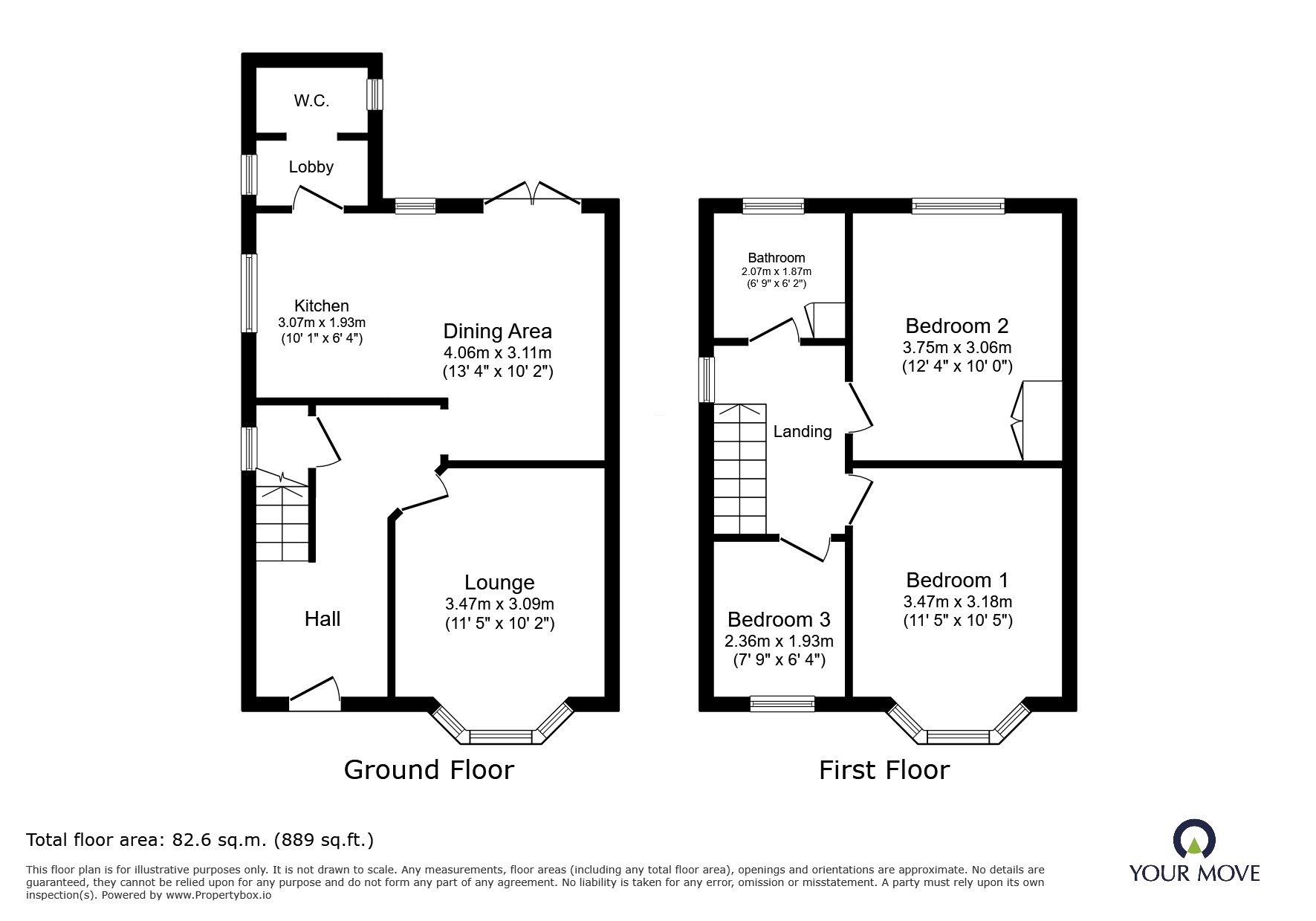 Oakhill Road, South Yorkshire floorplan