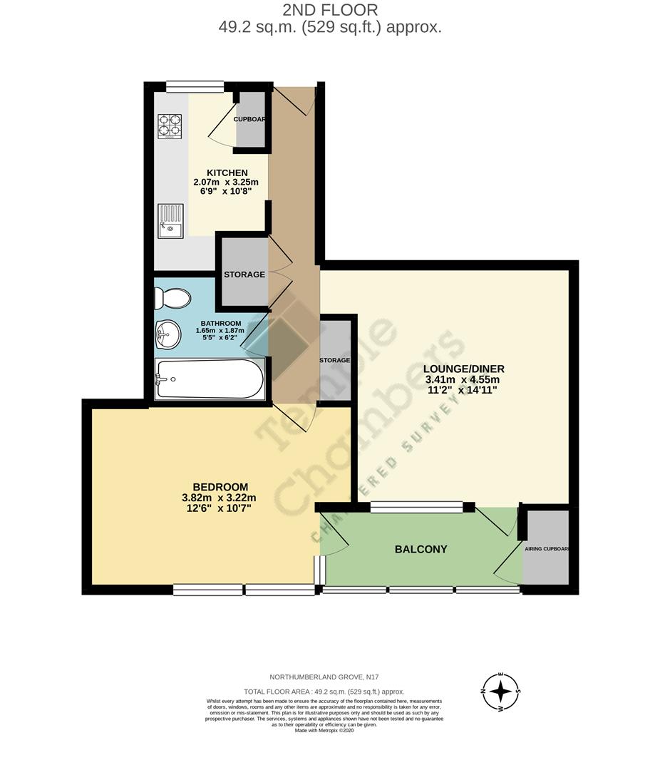 1 bed flat for sale in Northumberland Grove, London N17 Zoopla
