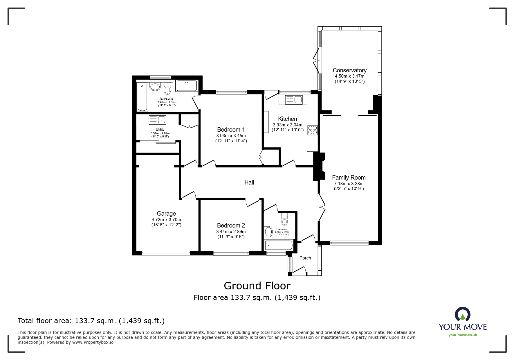 2, Singleton Close, West Sussex floorplan