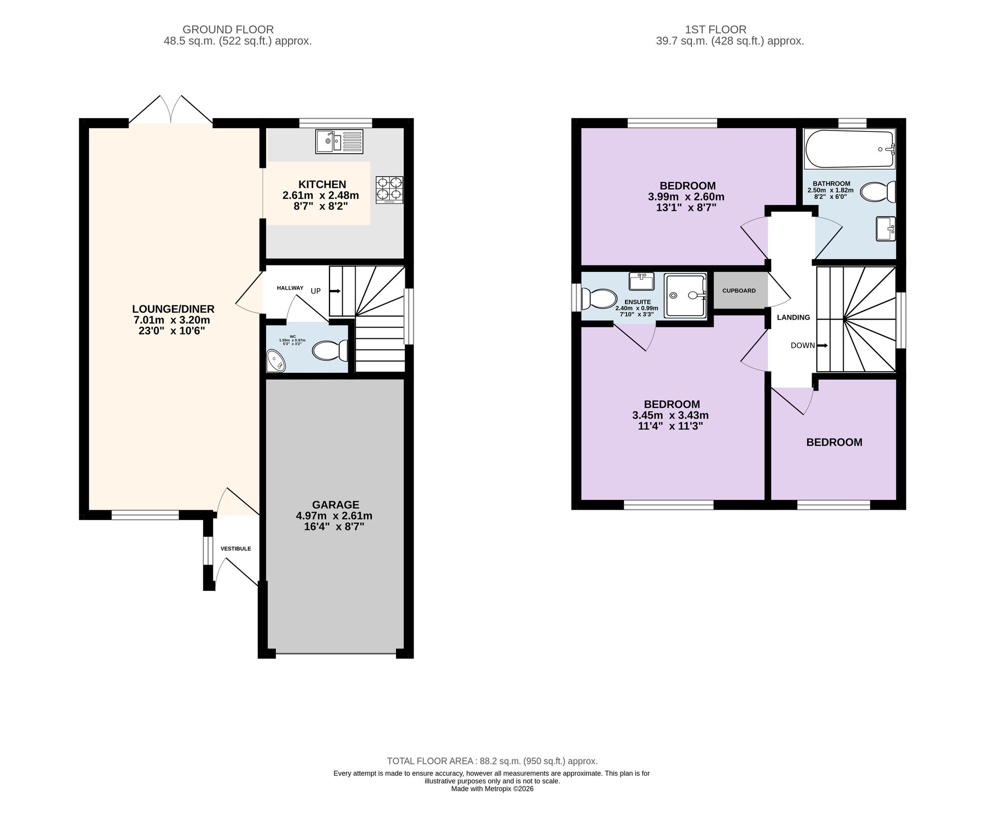 19 Sandpiper Way, Preston floorplan