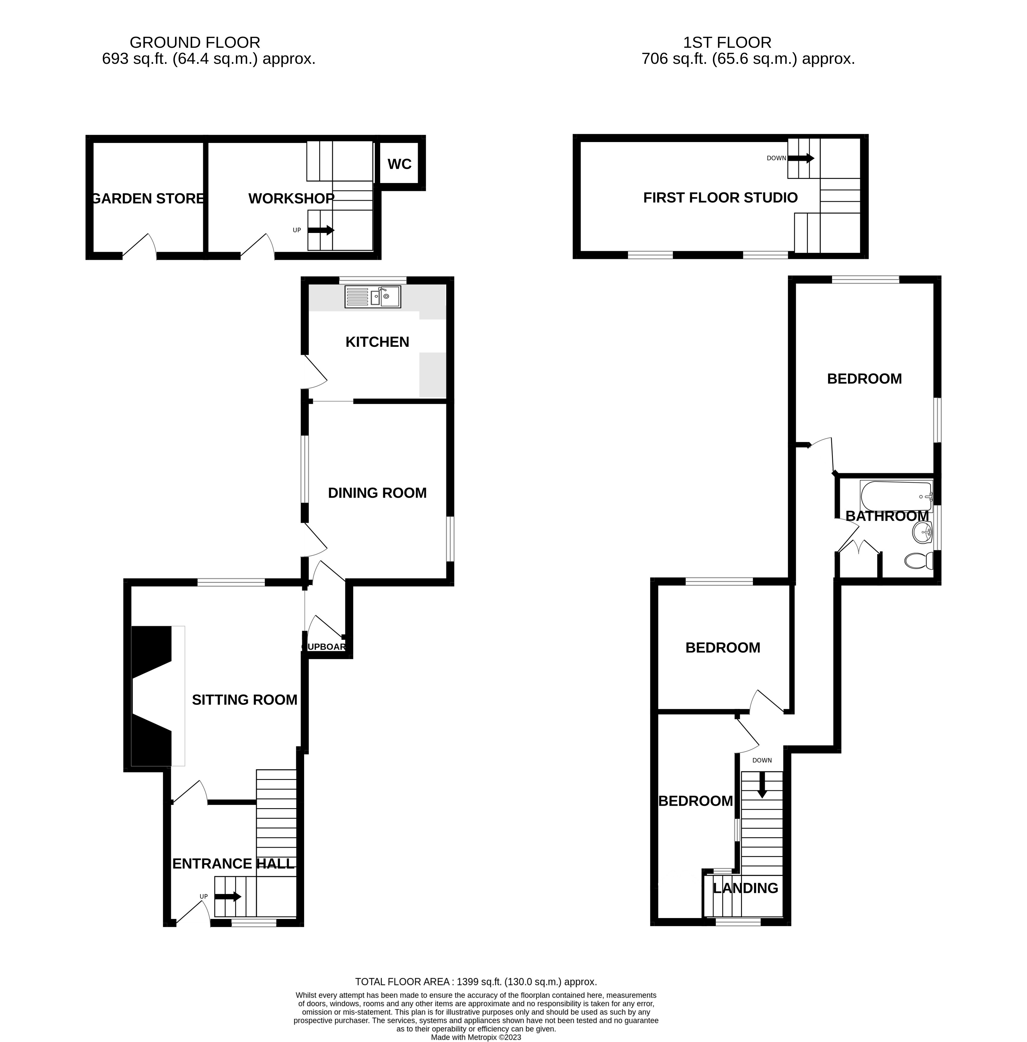 23, Church Street, Suffolk floorplan