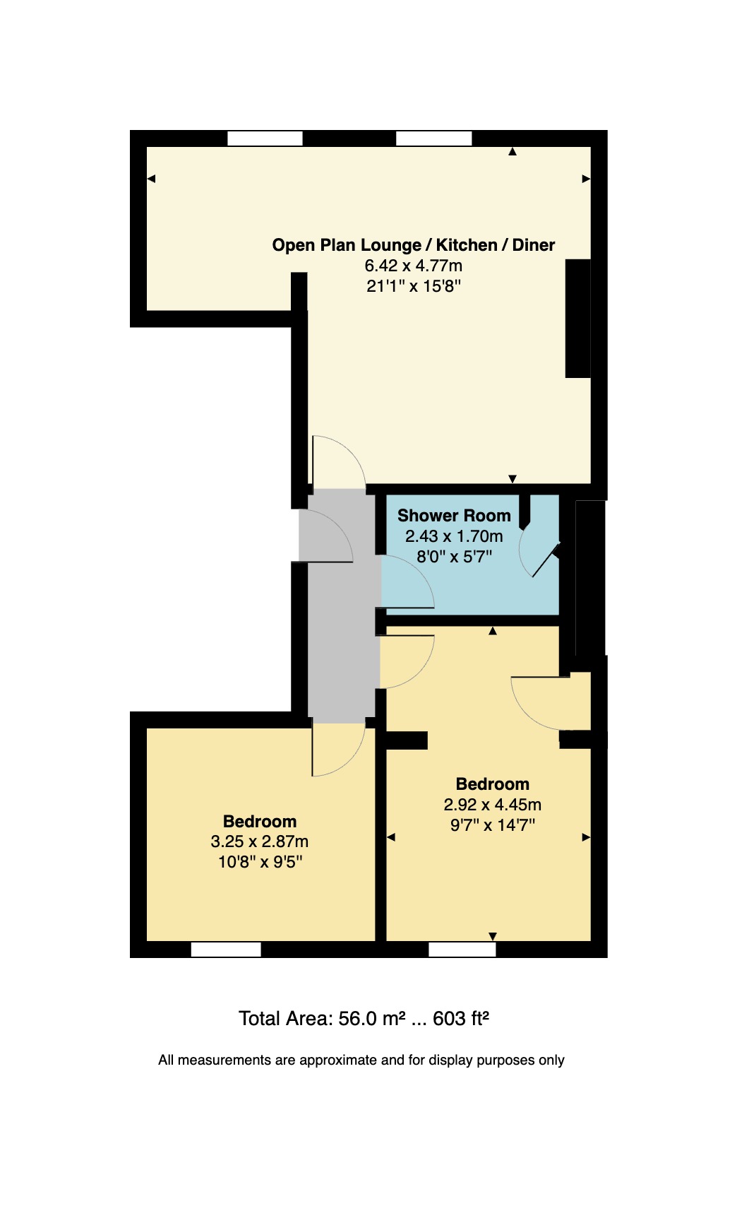 Flat 5 Marine House, Herne Bay floorplan