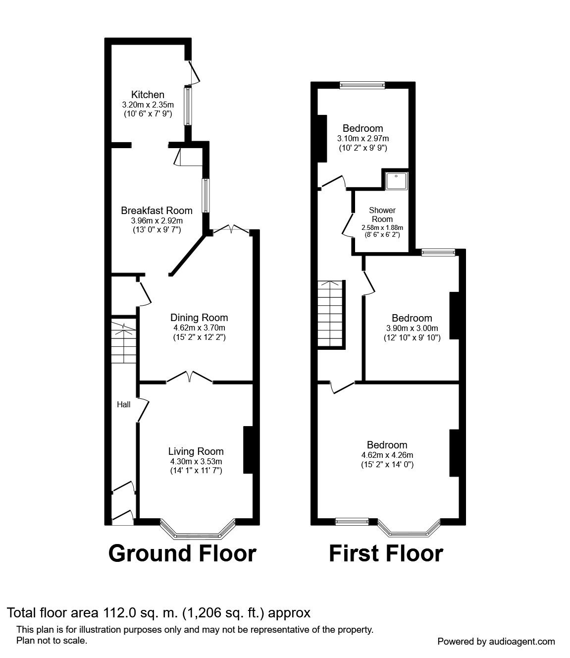 3 Bedrooms Terraced house to rent in Liverpool Street, Salford M5