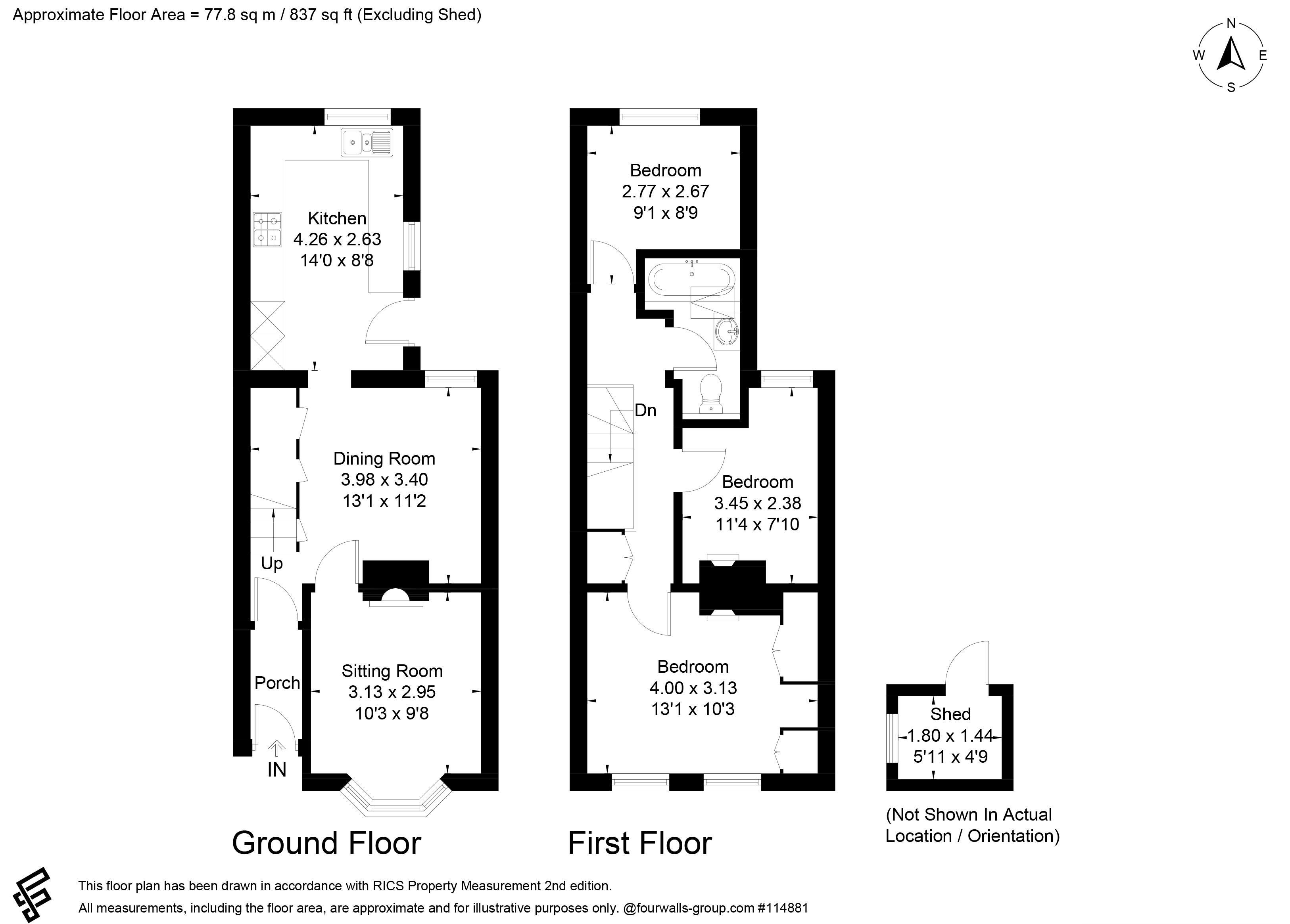 66, Lower Brook Street, Basingstoke floorplan
