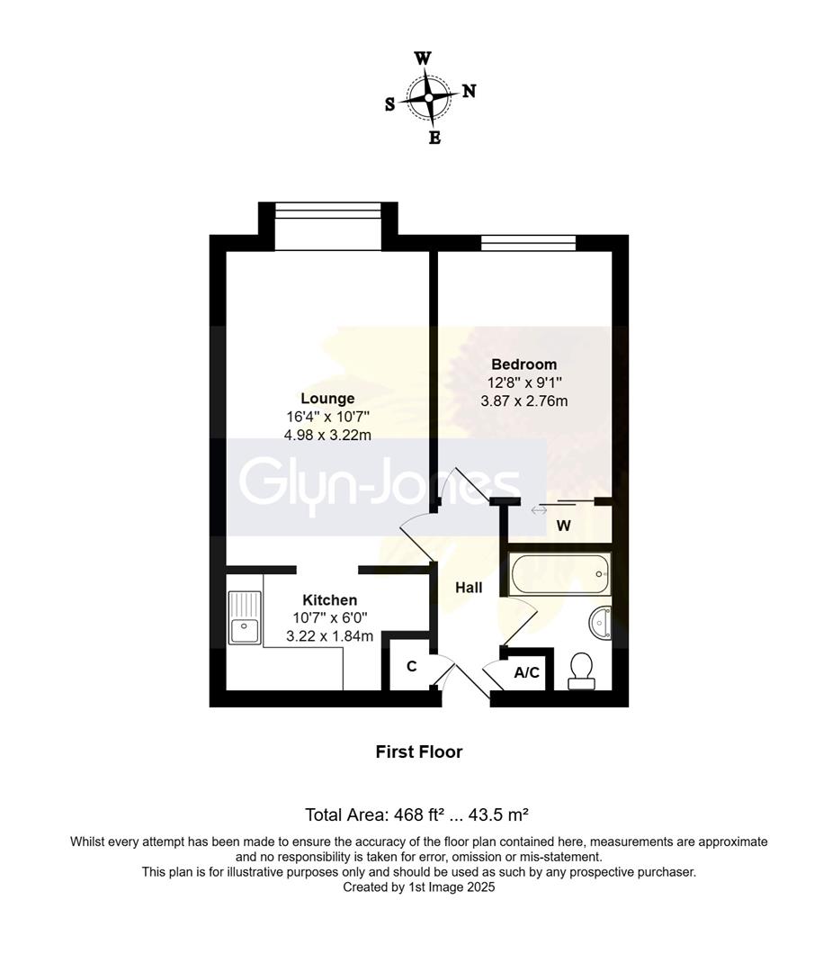 22 Windlesham Court, Worthing Road, Littlehampton floorplan
