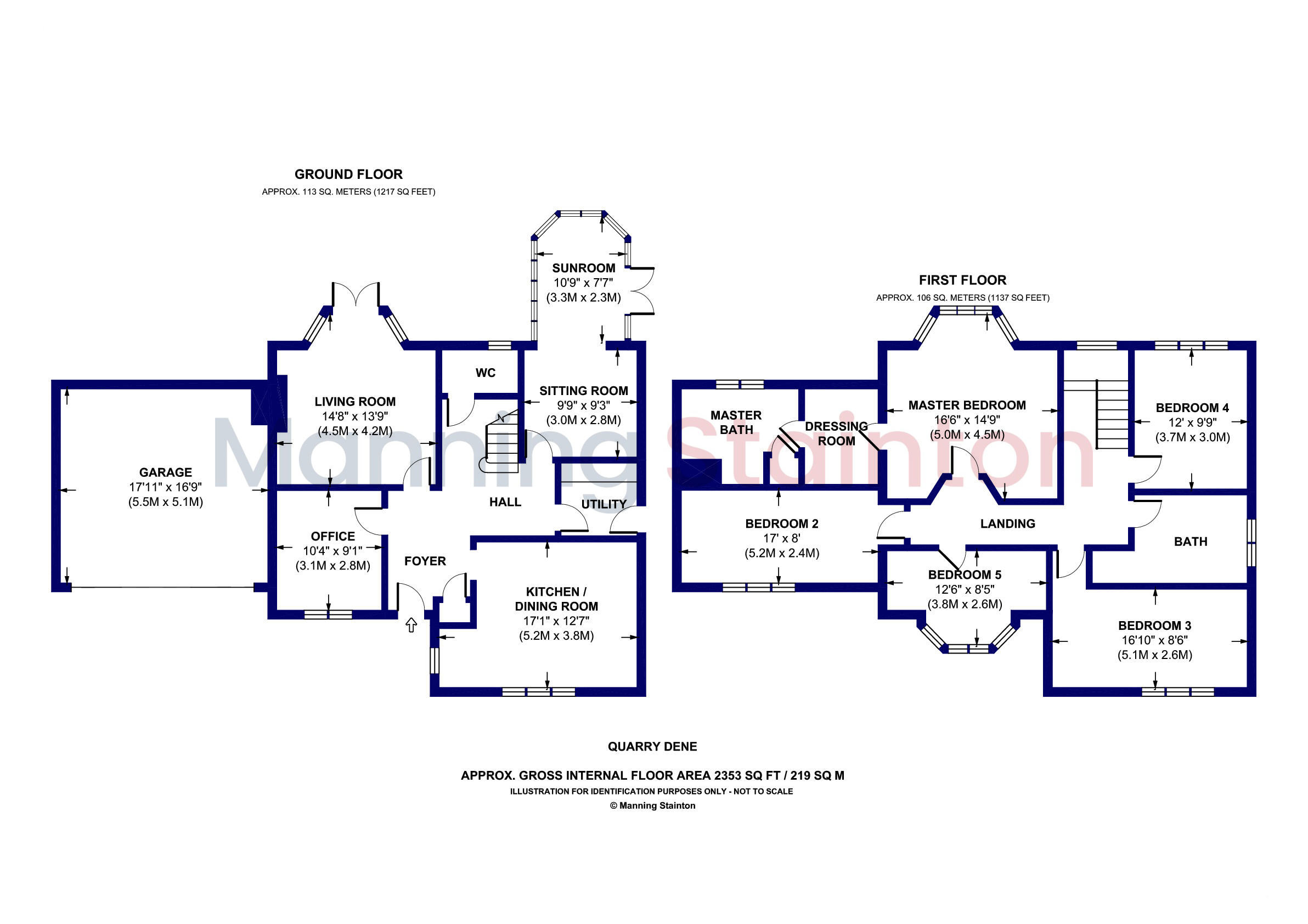 21, Quarry Dene, Leeds floorplan