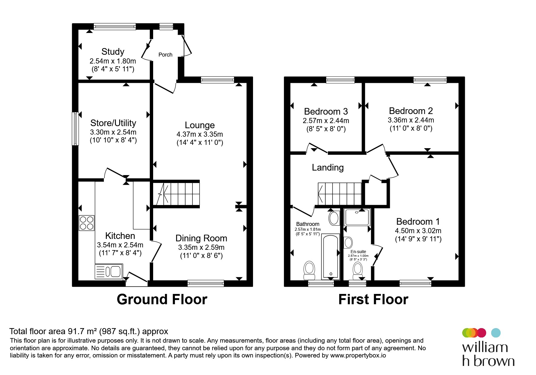 4, Mossdale Close, Grantham floorplan