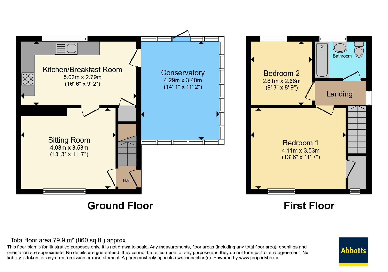 1, Halton Road, Thetford floorplan