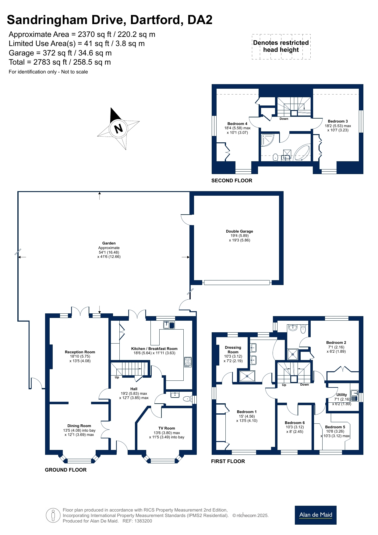 3, Sandringham Drive, Kent floorplan