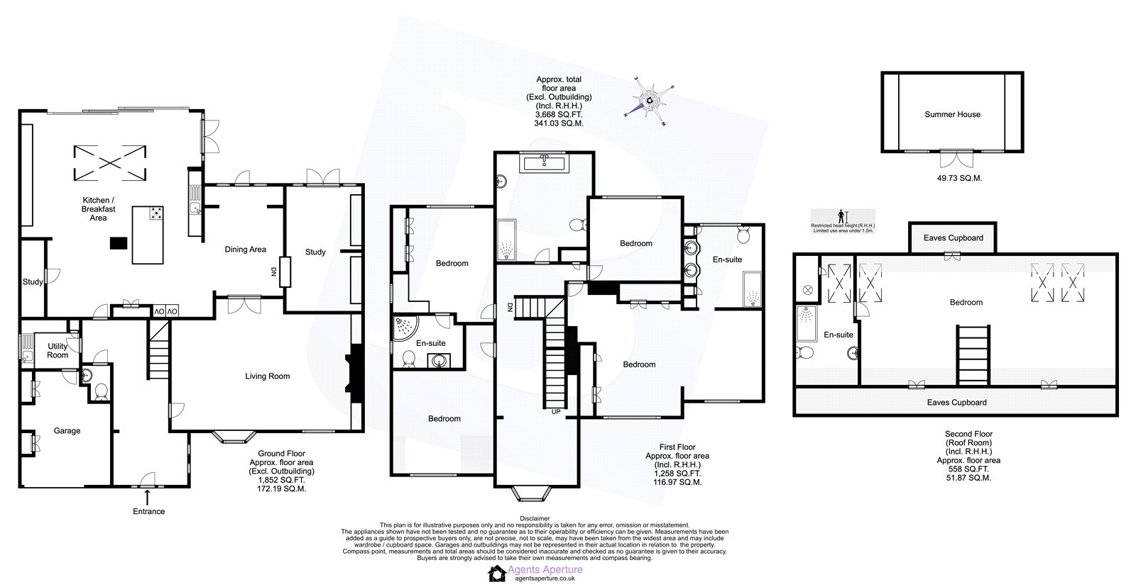 52A, Holden Way, Essex floorplan