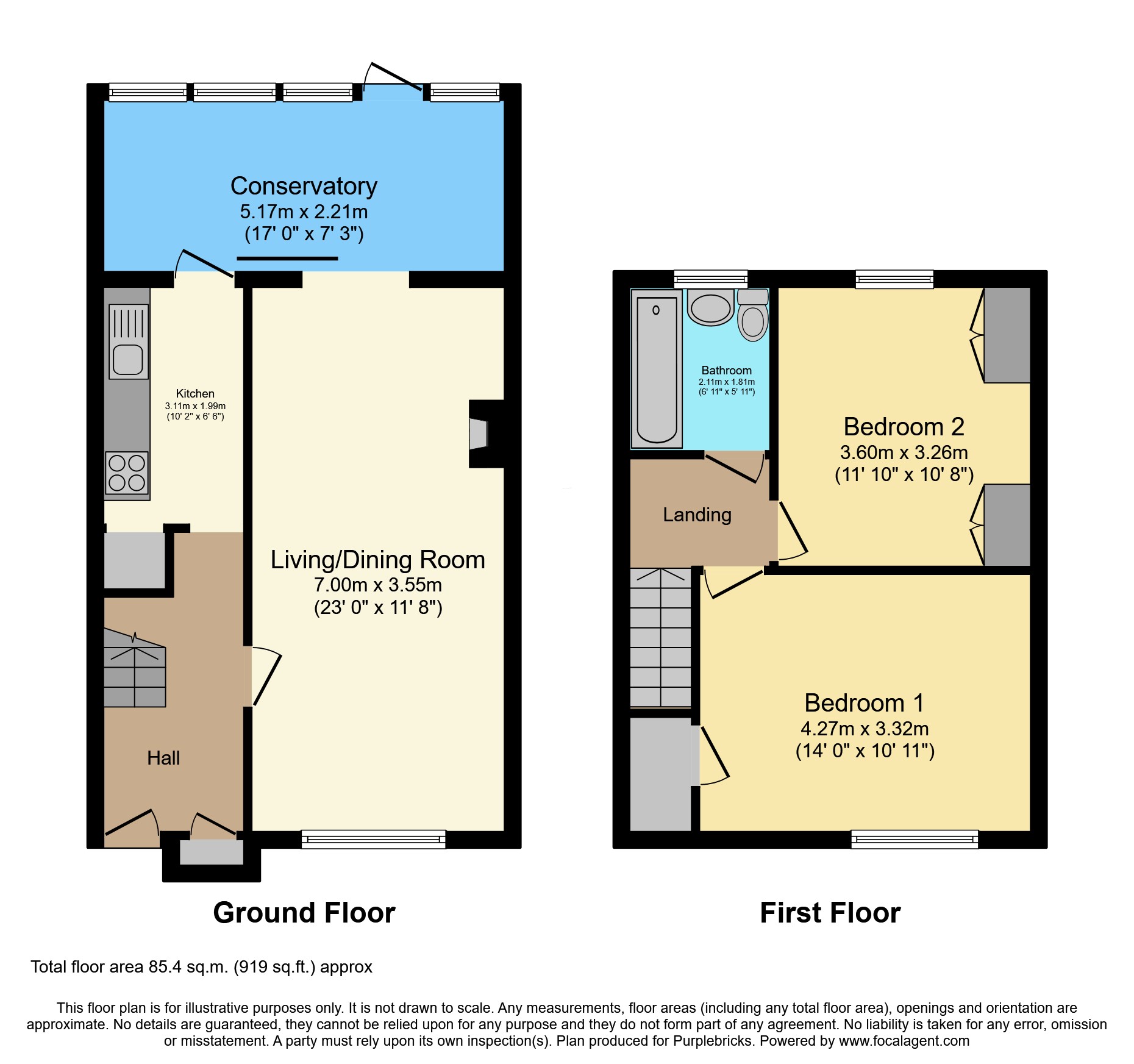 Lynett Road, Dagenham floorplan