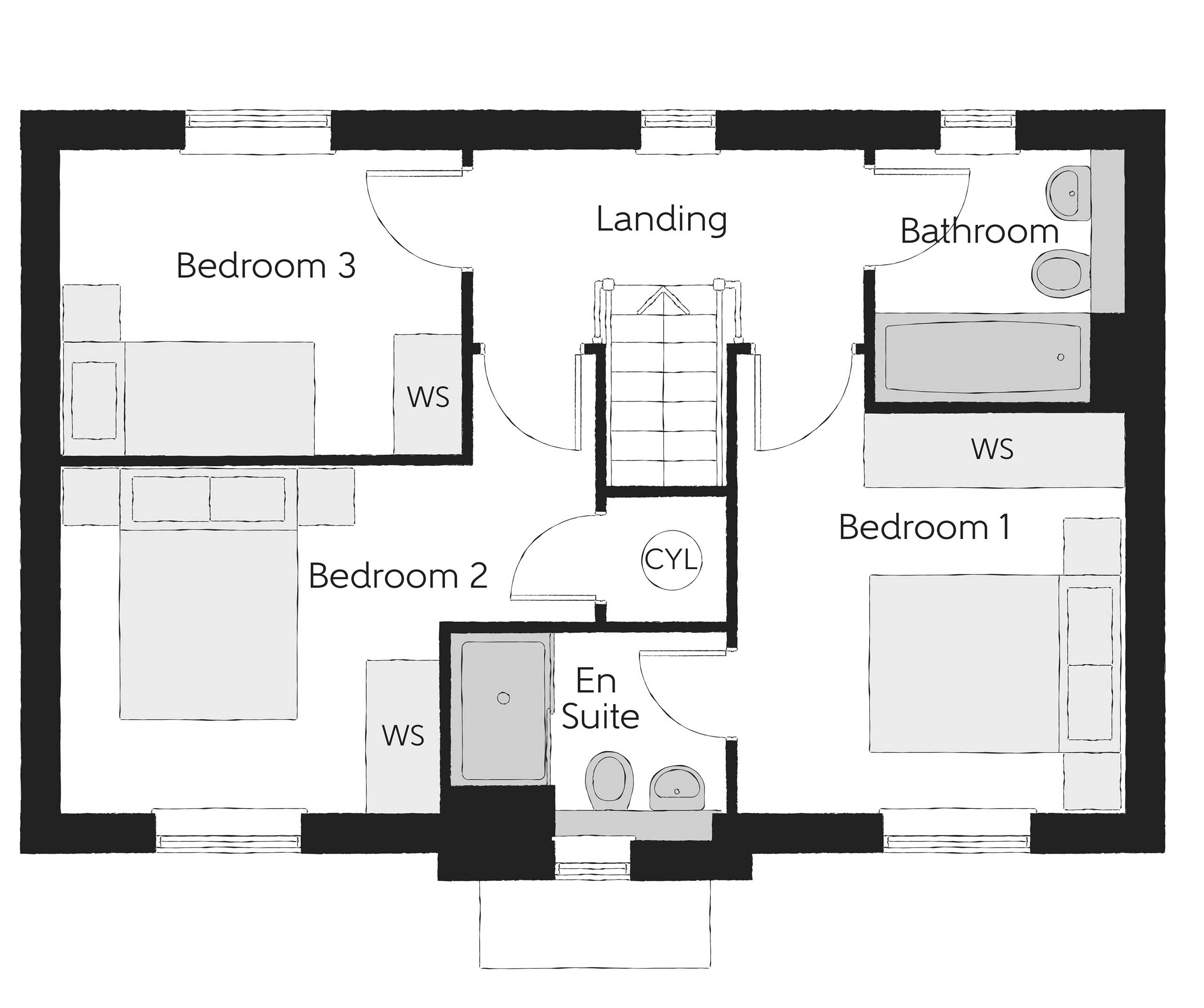 288, Stillwell Road, Cribbs Causeway, Almondsbury, Bristol floorplan