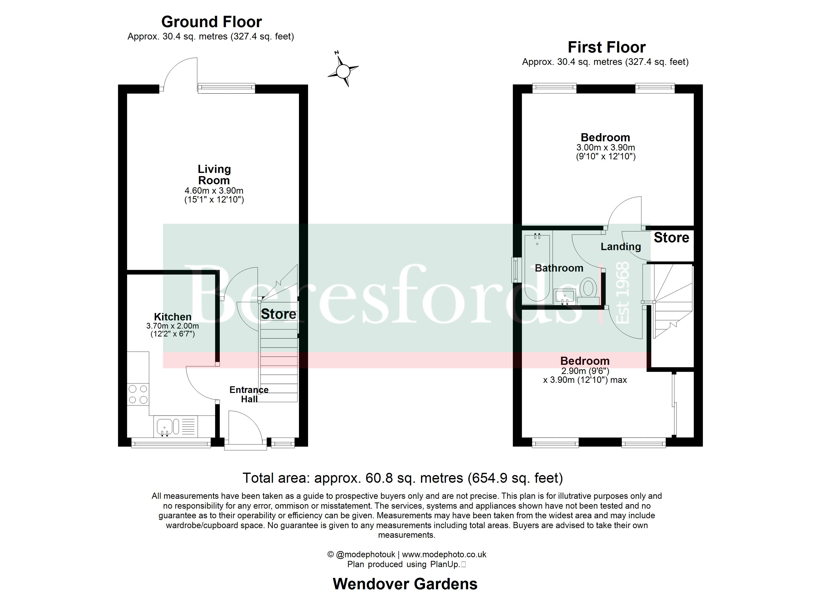 16, Wendover Gardens, Essex floorplan