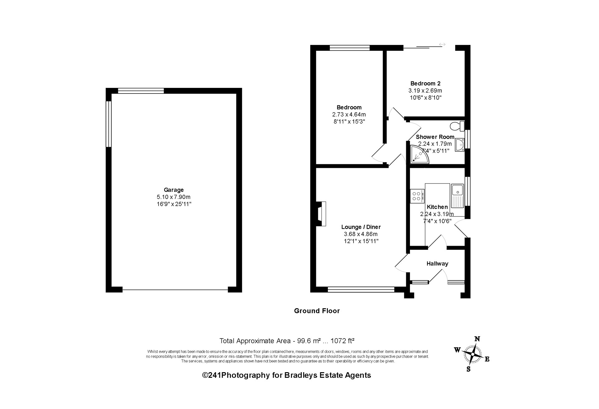3, Leyford Close, Plymouth floorplan