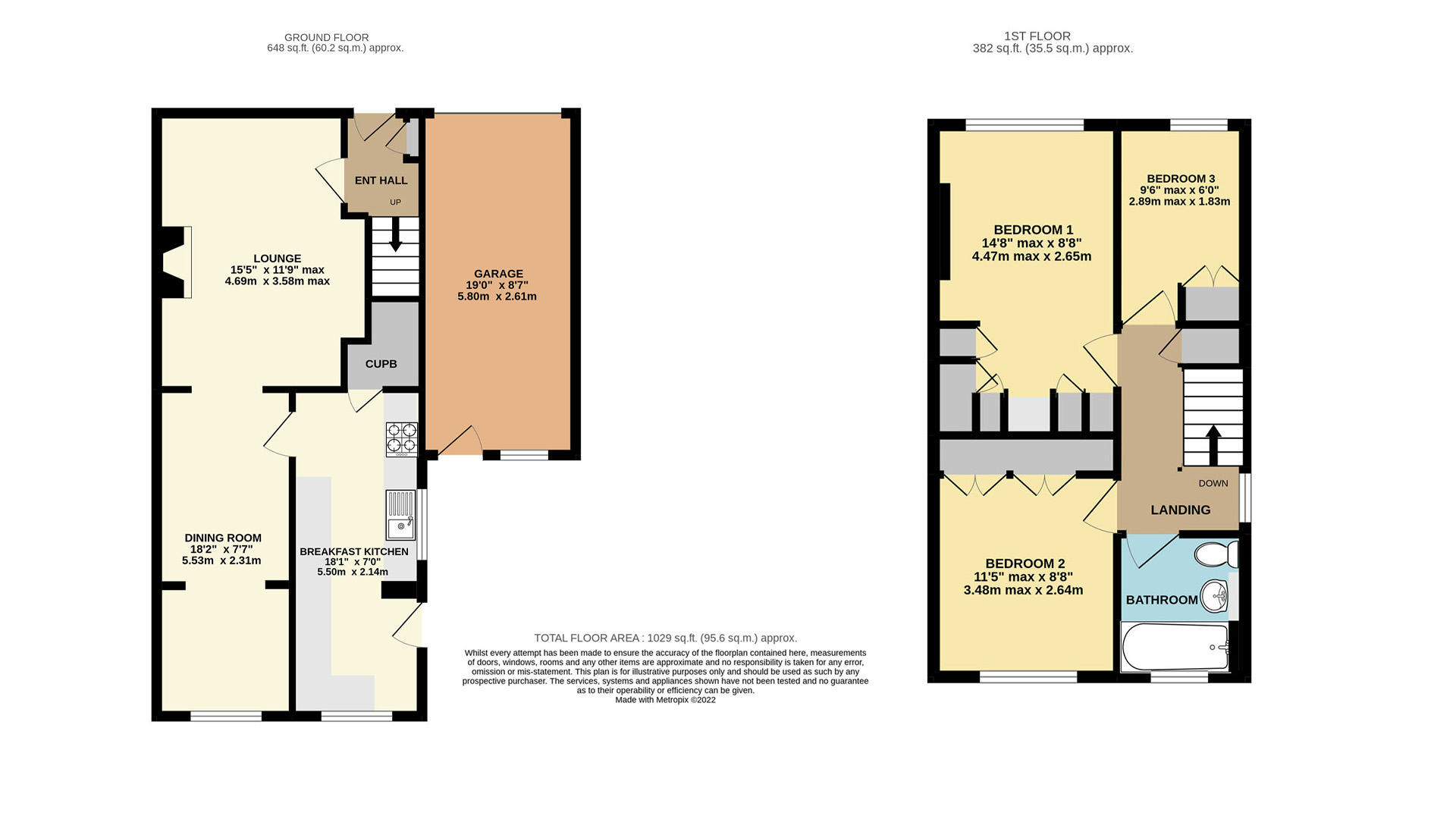 77, Staunton Road, Doncaster floorplan