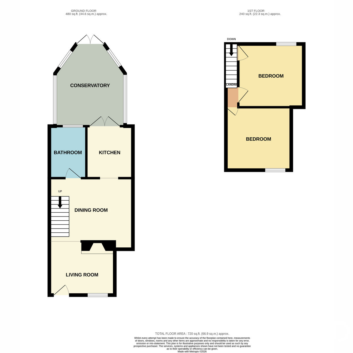 Foster Street, Harlow floorplan