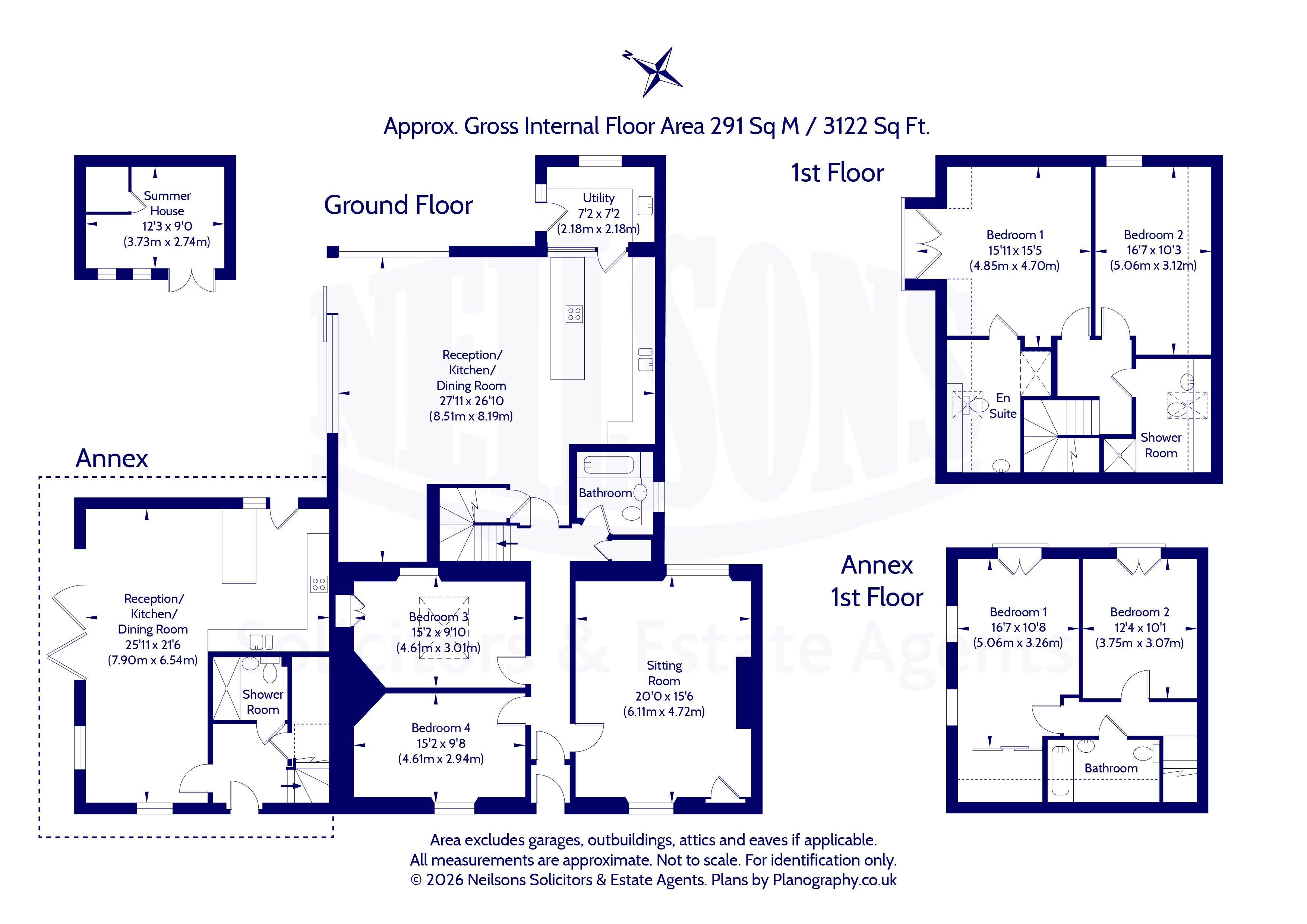 Oakdene, The Boggs, Pencaitland floorplan
