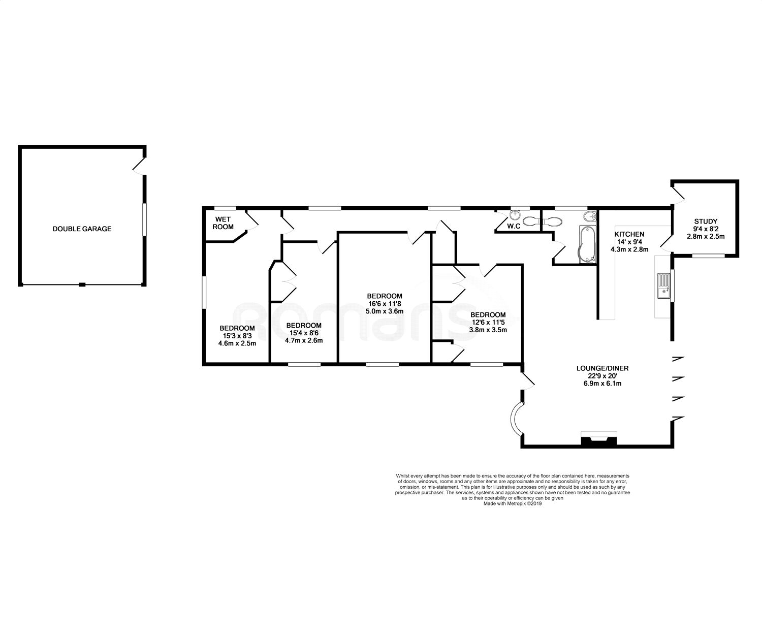 4 Bedrooms Bungalow for sale in Coleford Paddocks, Mytchett, Camberley GU16