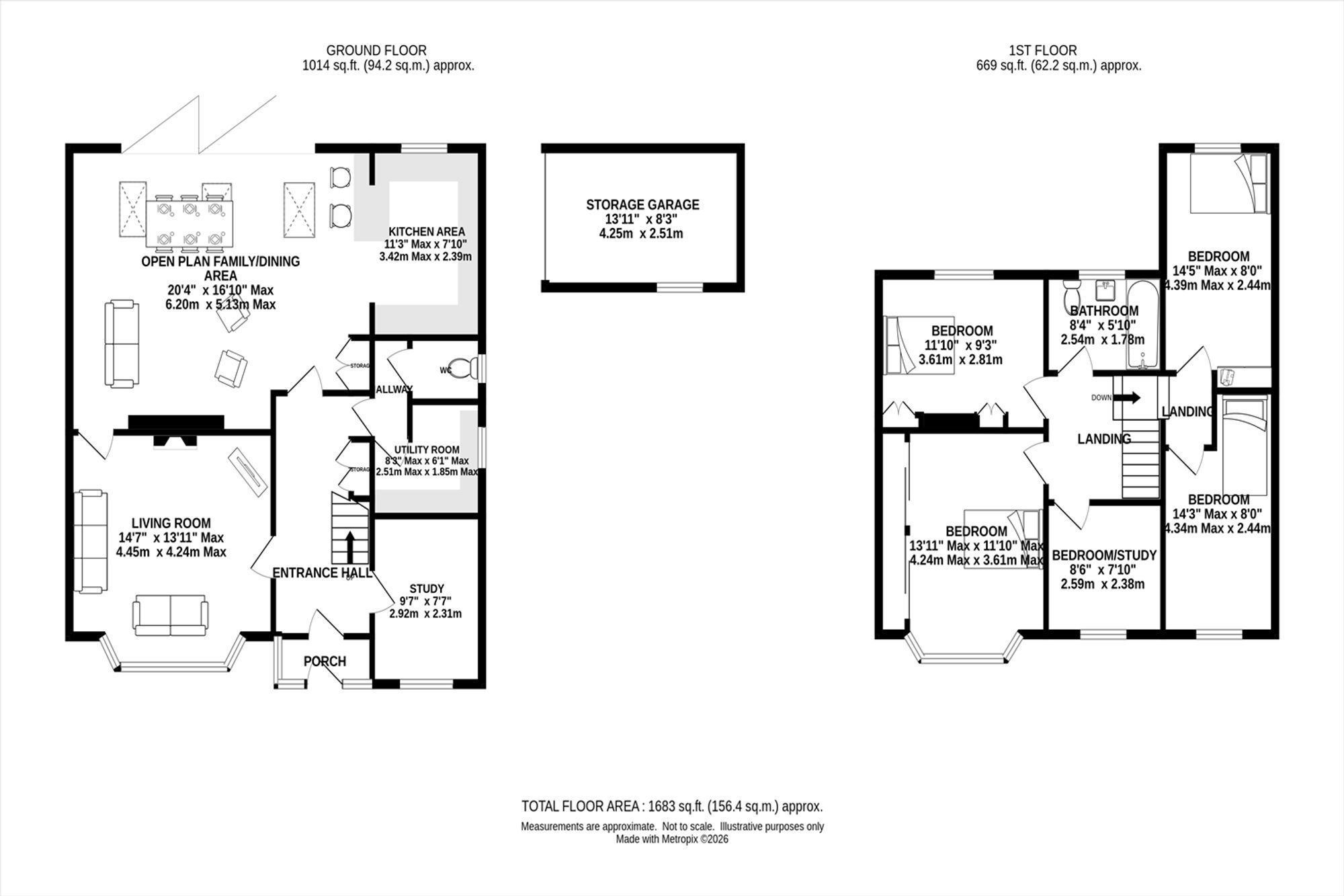 32 Green Drive, Altrincham floorplan