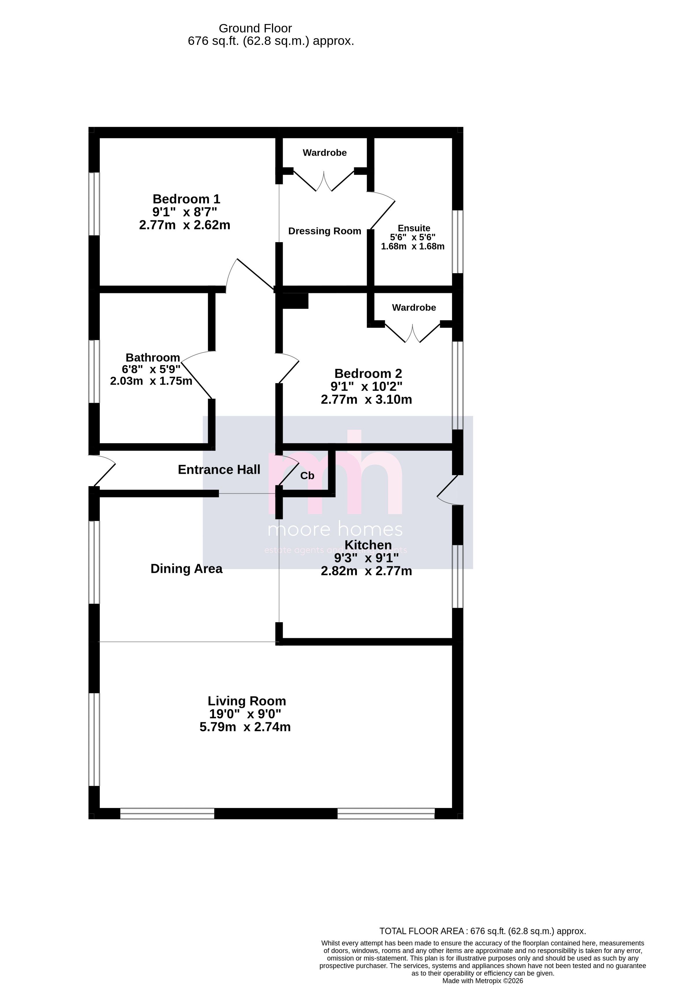 11, Chester's Croft Residential Park, Spath Lane E, Cheadle floorplan
