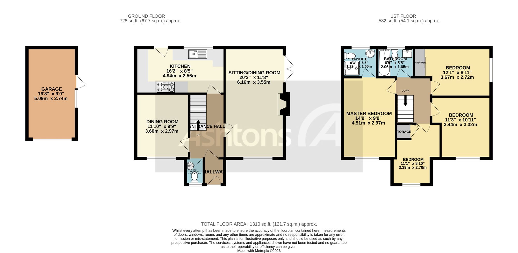 17 Lincoln Close, Warrington floorplan