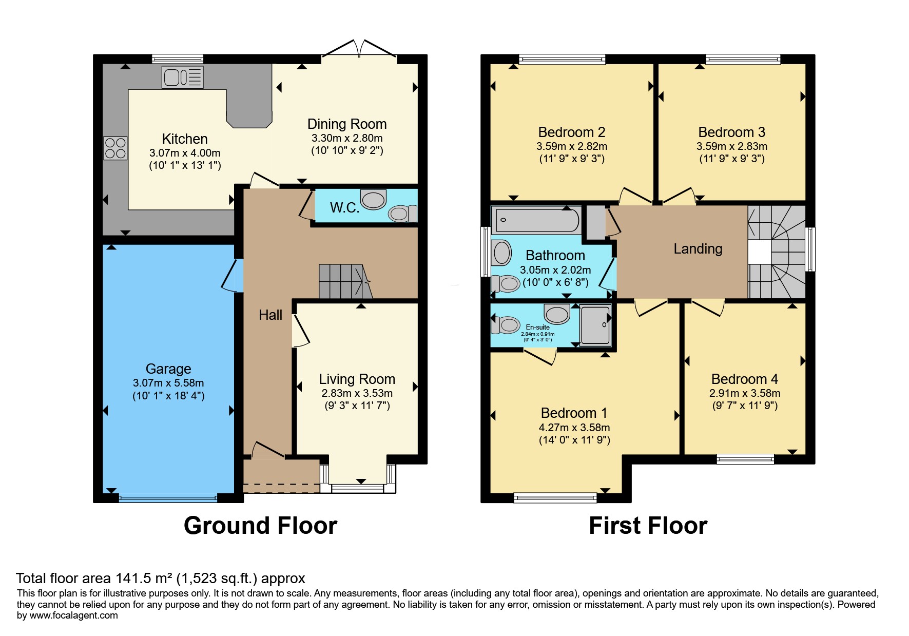 3, Maes Y Parc, Glynneath, Neath floorplan