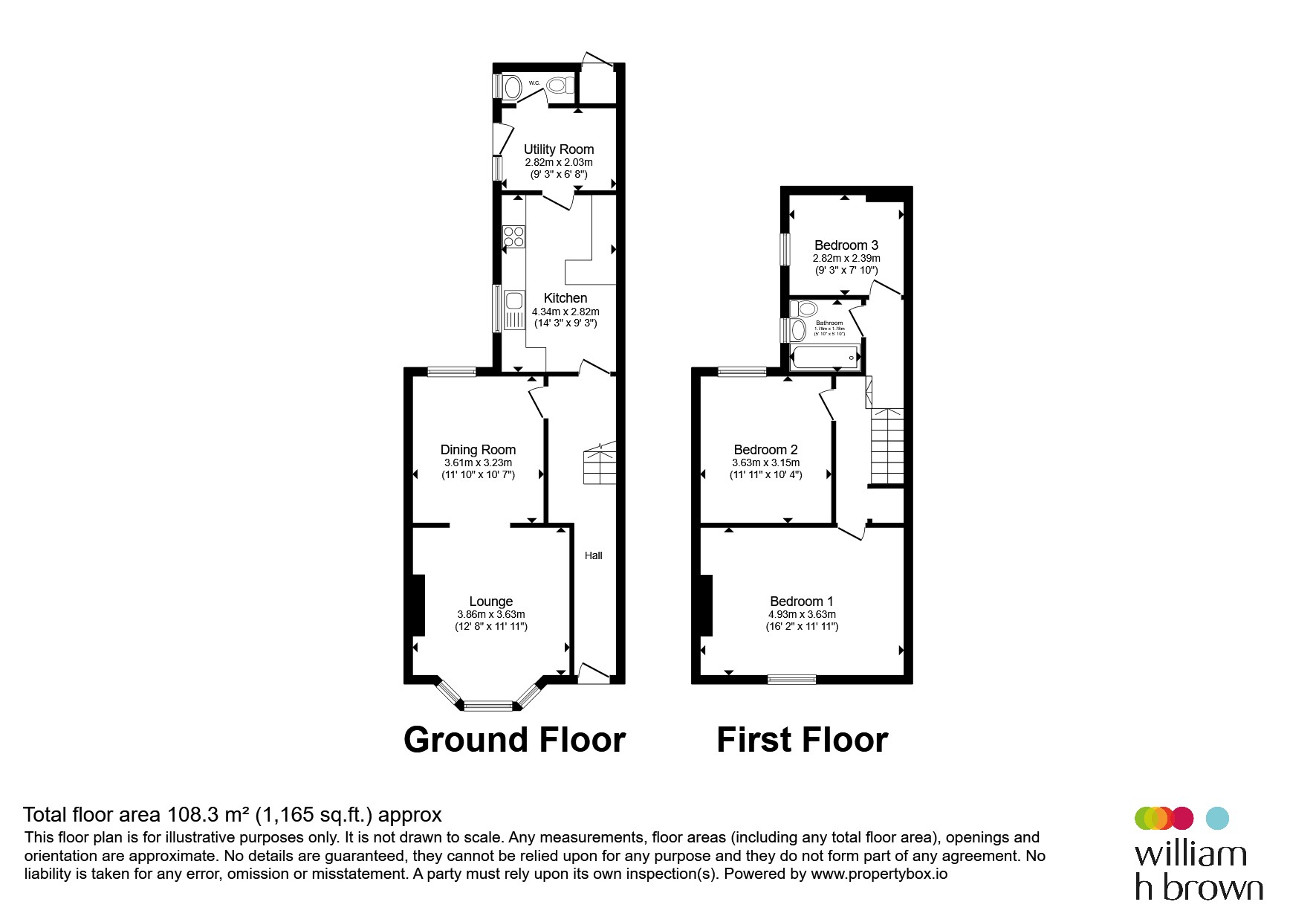 18, Queens Avenue, King's Lynn floorplan