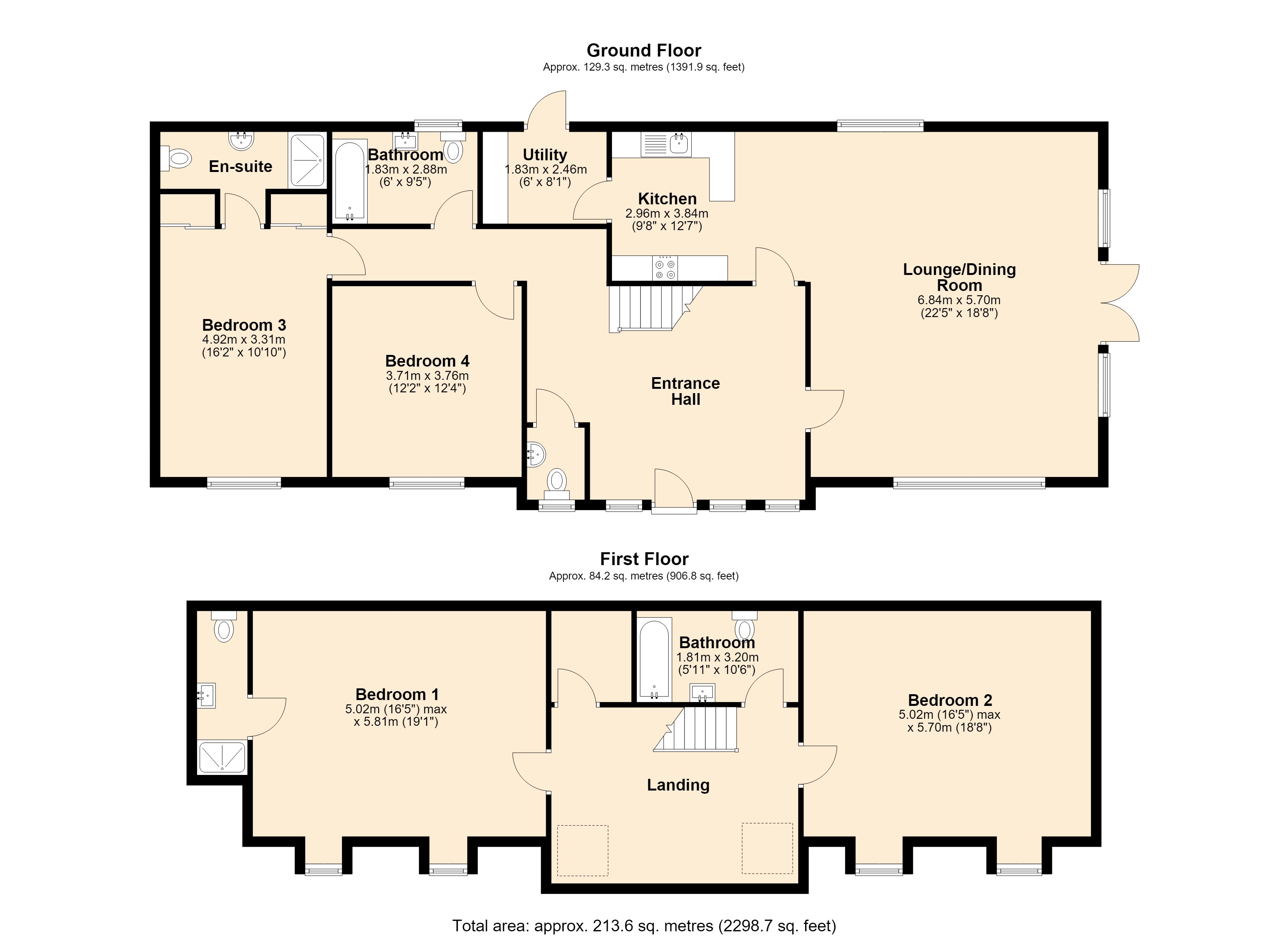 Dove Cottage,, Ravenscroft Gardens, Wiltshire floorplan