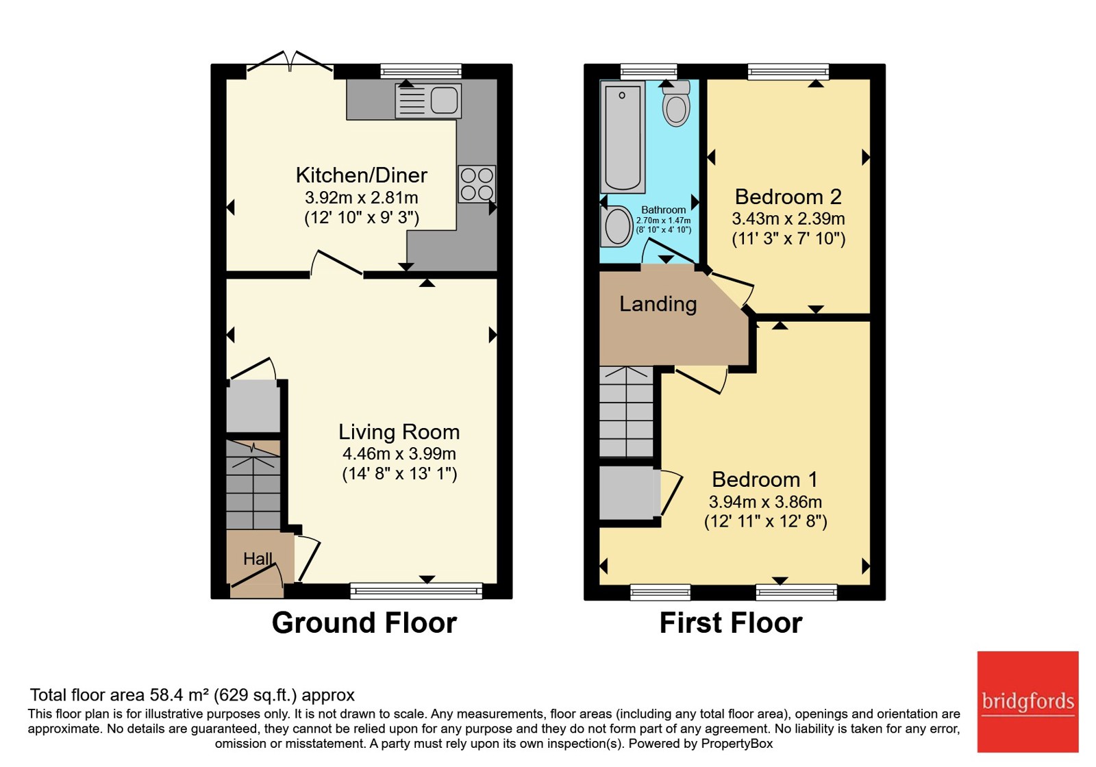 6, Chapel Drive, Lancashire floorplan