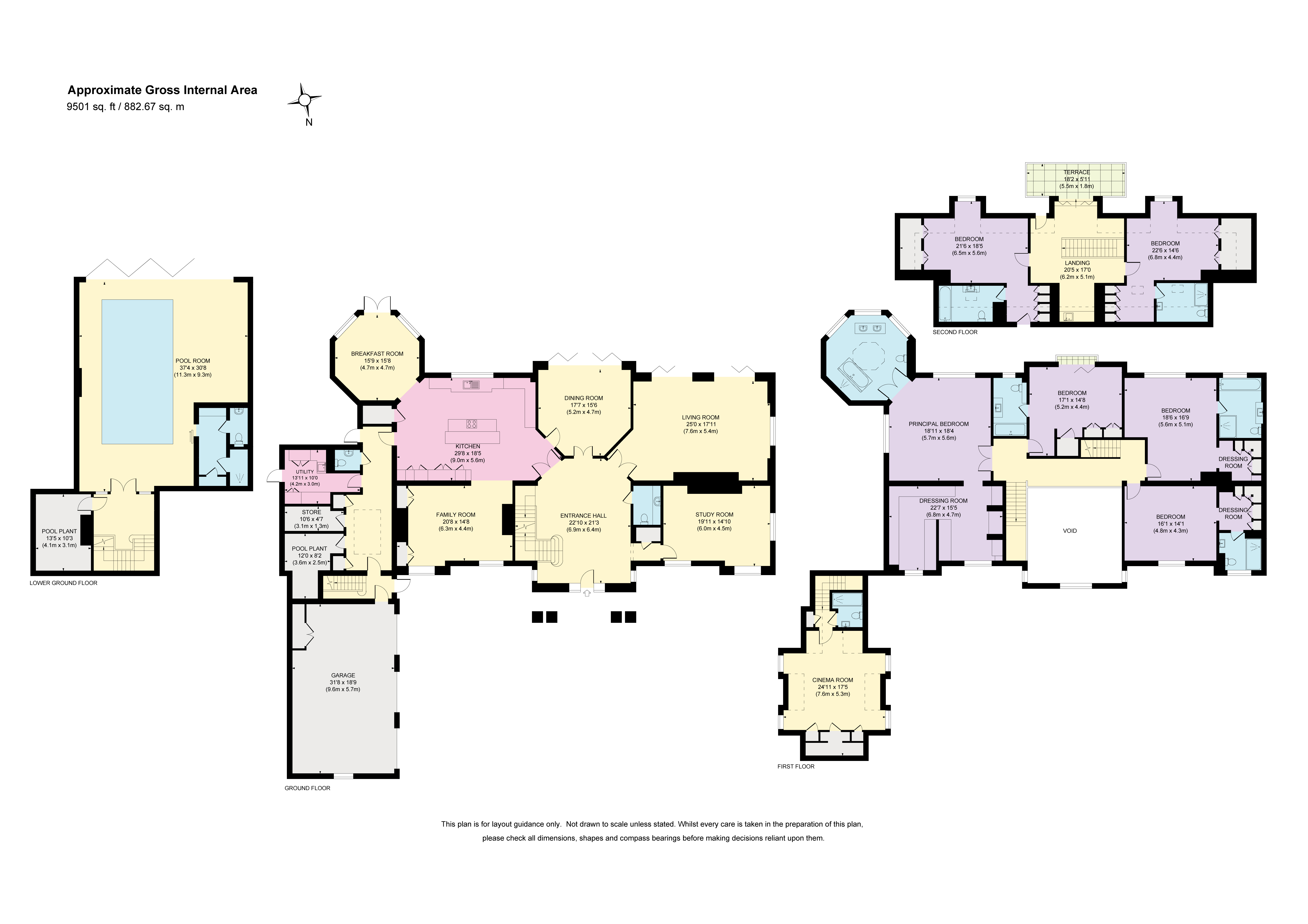 6, Keepers Walk, Virginia Water floorplan