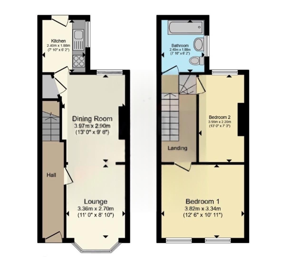 19, Mary Street East, Bolton floorplan