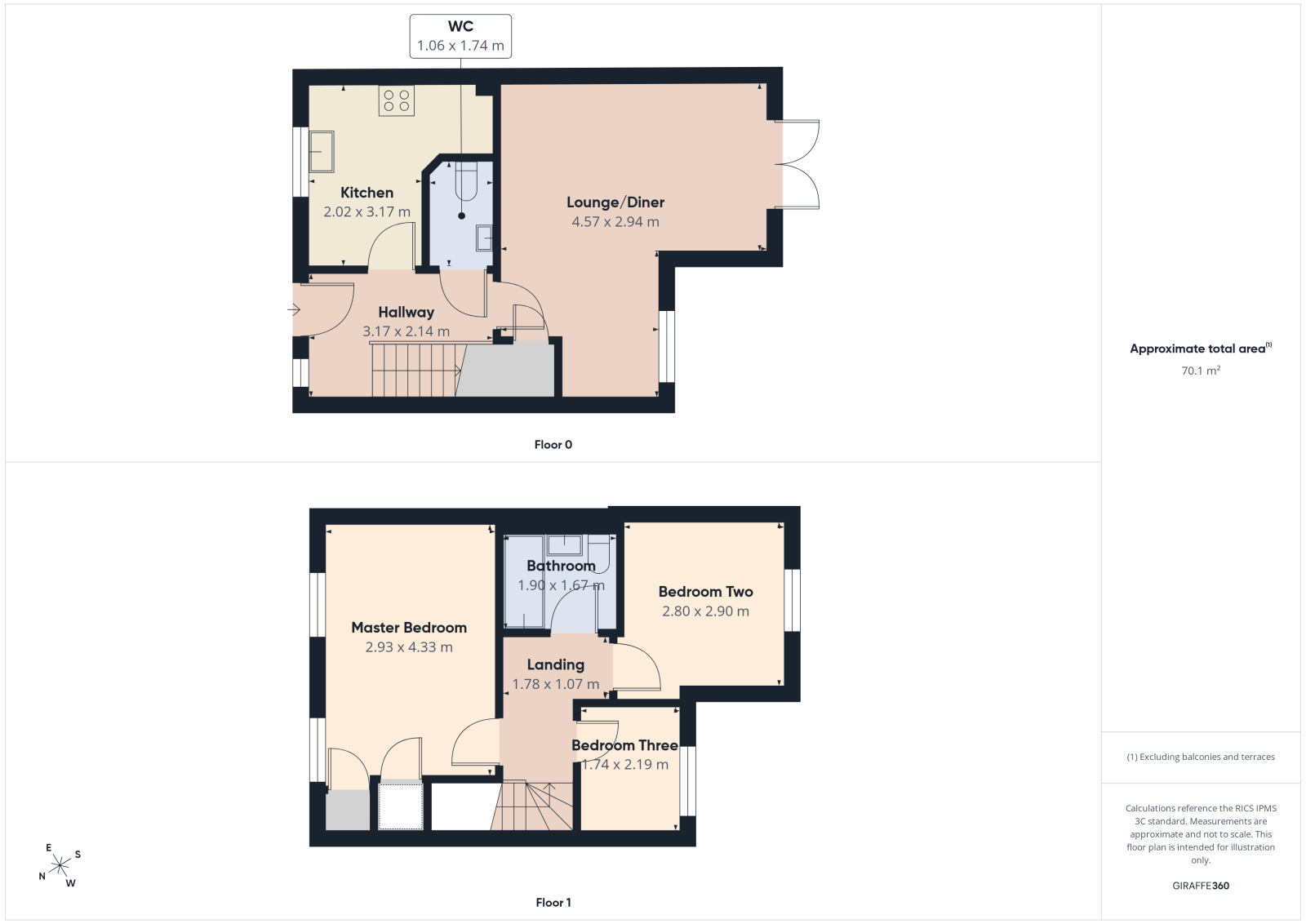 4 Camellia Way, Whiteley, Fareham floorplan