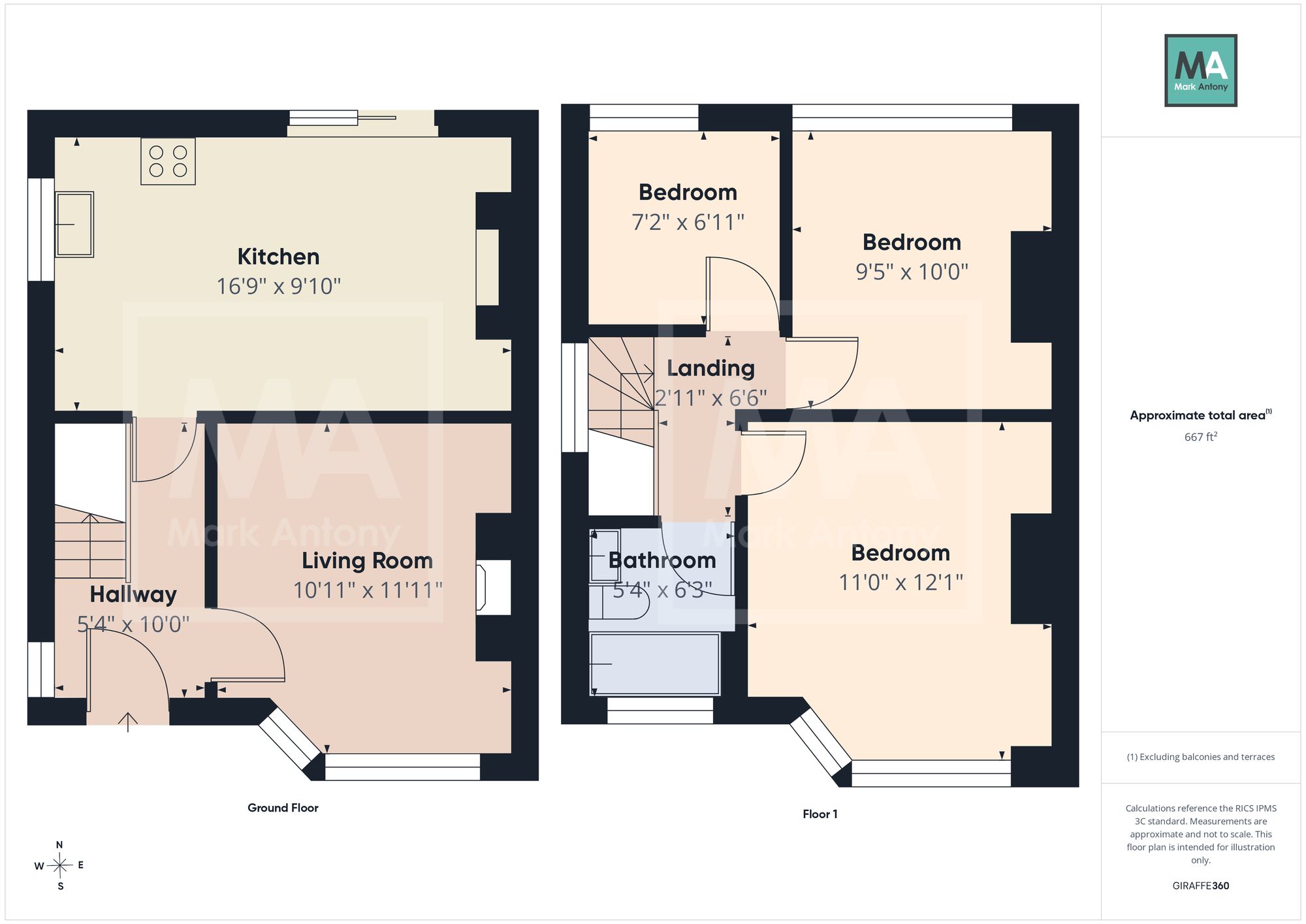19 Beech Avenue, Warrington floorplan