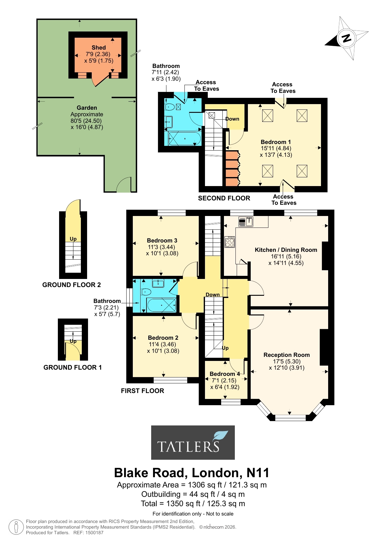 Blake Road, London floorplan