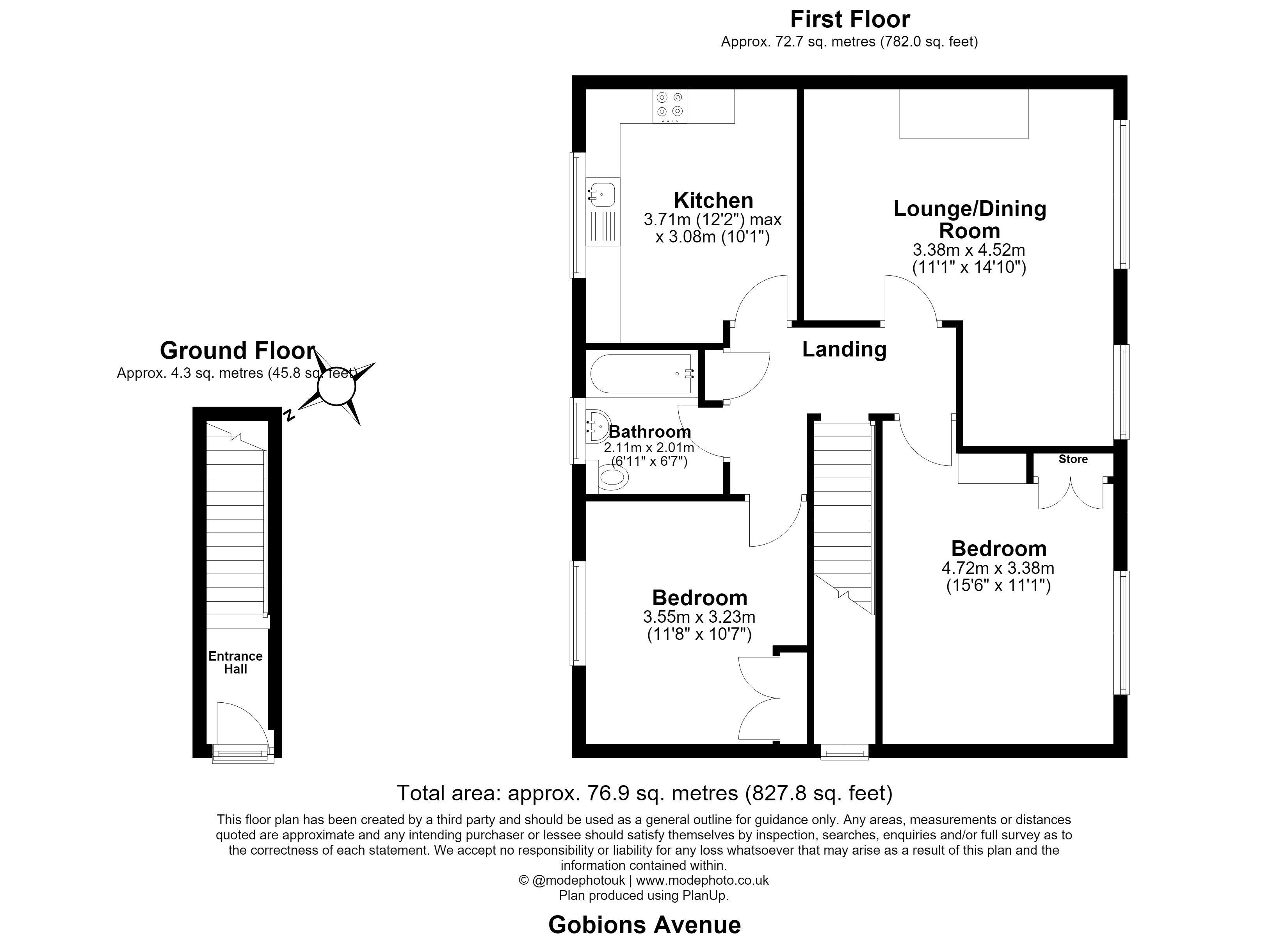 65, Gobions Avenue, Romford floorplan