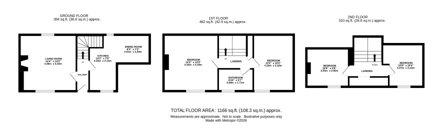 3 Birchams Yard, Norwich Road, Norwich floorplan